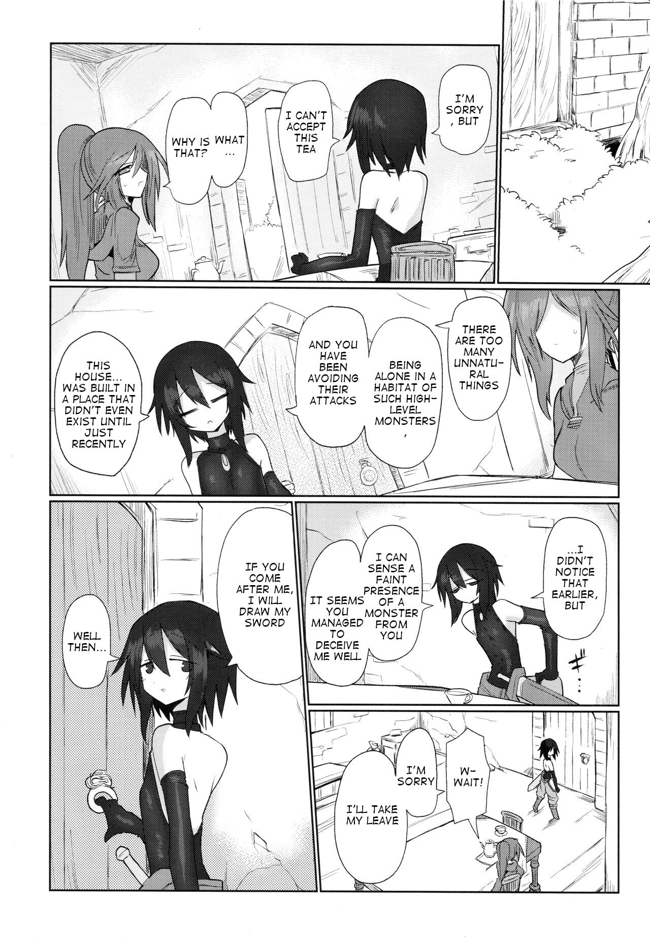 (C95) [遮断活動 (給水係)] 女淫魔だから女冒険者襲うねッ!! [英訳] - Hentaiaz.com - 3