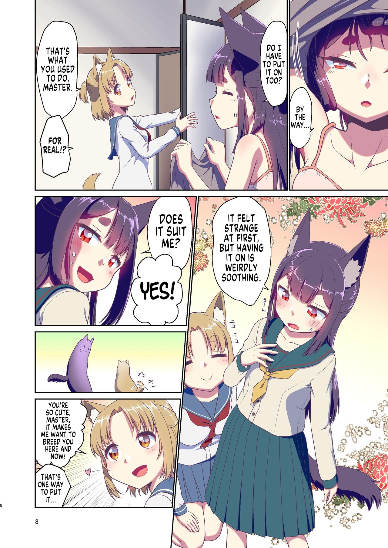Me ga Sametara Kemomimi Shoujo ni Natteita Ohanashi 3 | How I Woke Up as a Girl With Animal Ears Pt.3 - Page 8