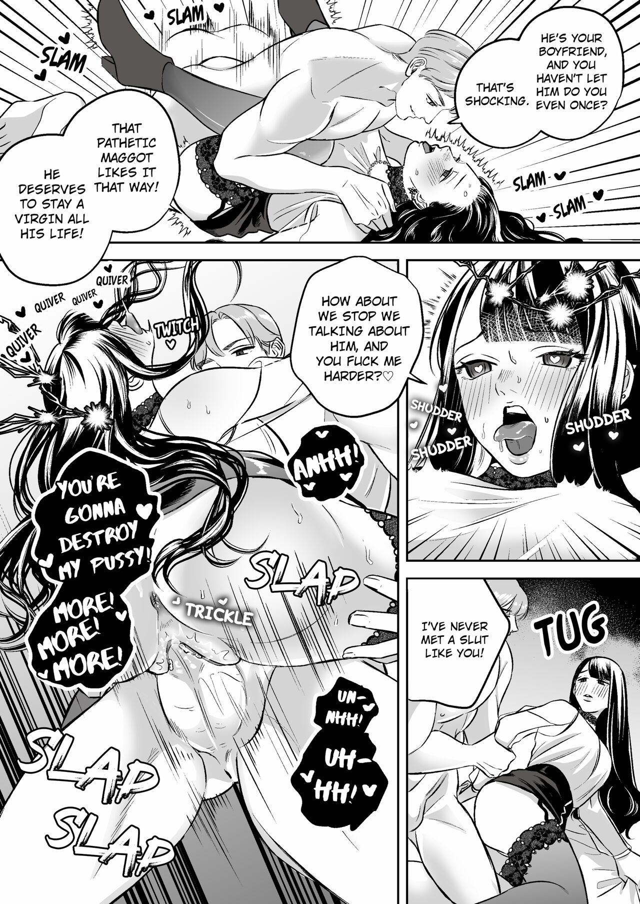 Uwaki Kongan no Netorare Mazo Kareshi | The Cuckold Masochistic Boyfriend who Begged to be Cheated On - Page 13