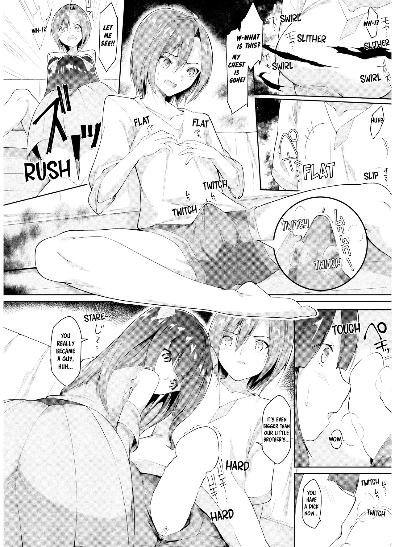 [Random] Change!? ~Seitenkan no Jumon~ | Change!? ~The Gender Swap Spell~ (COMIC Unreal 2024-02 Vol. 107) [English] [Emily Manga Translations] [Digital] 3
