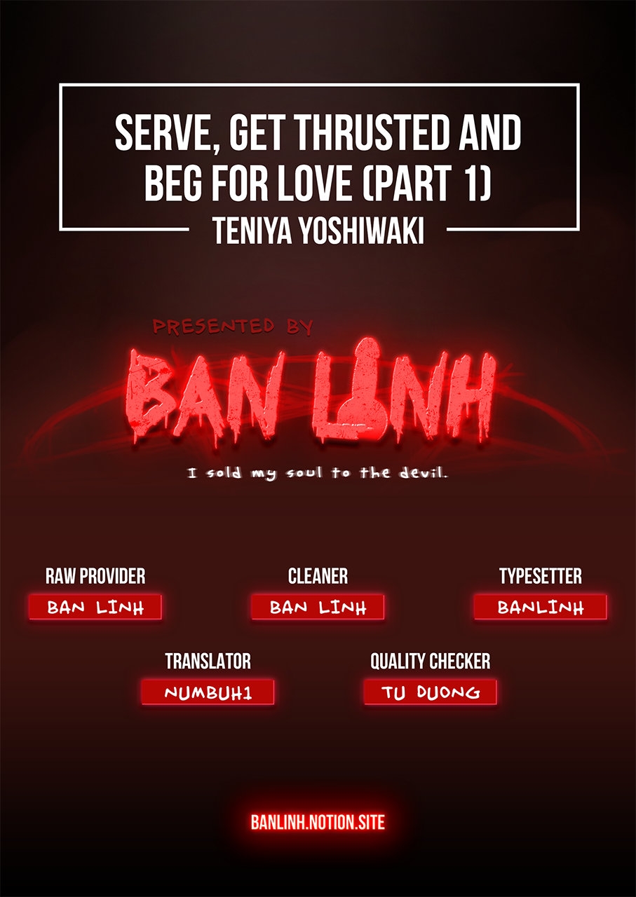 [Teniya Yoshiwaki] Tsukushite, Tsukarete, Ai ni Naku (Zenpen) | Serve, Get Thrusted and Beg for Love (Part 1) [R18 Ban] [English] {Ban Linh} [Digital] 27