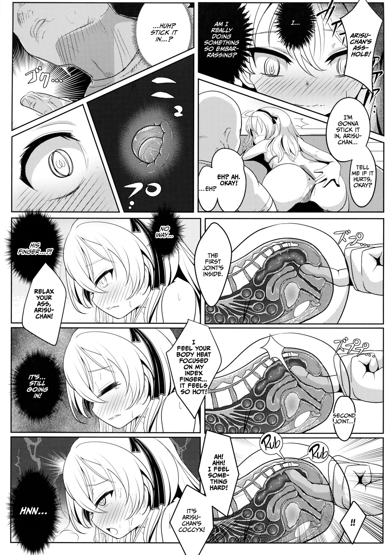 Shimada Arisu-chan de Manabu Onnanoko no Jintai <Kotsuban Hen> Jou 19