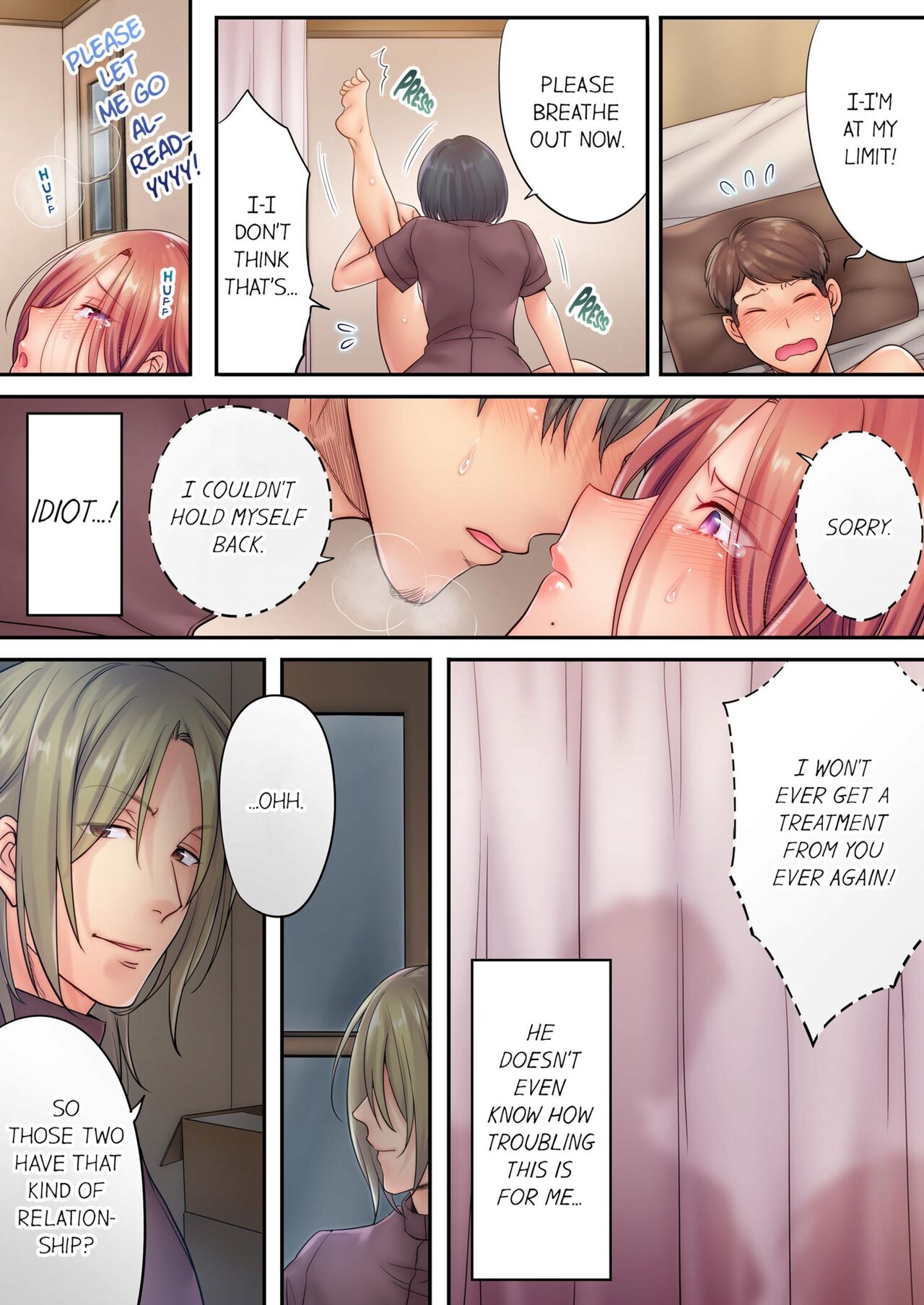 Netori Esthe de, Konya, Tsuma ga.... | I Can't Resist His Massage! Cheating in Front of My Husband's Eyes Vol. 1-4 130