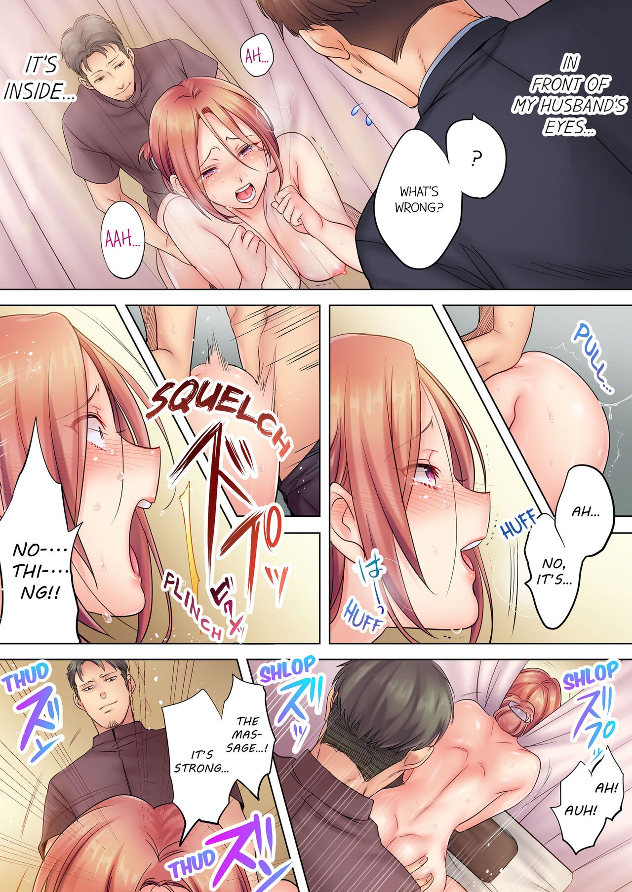 Netori Esthe de, Konya, Tsuma ga.... | I Can't Resist His Massage! Cheating in Front of My Husband's Eyes Vol. 1-4 16