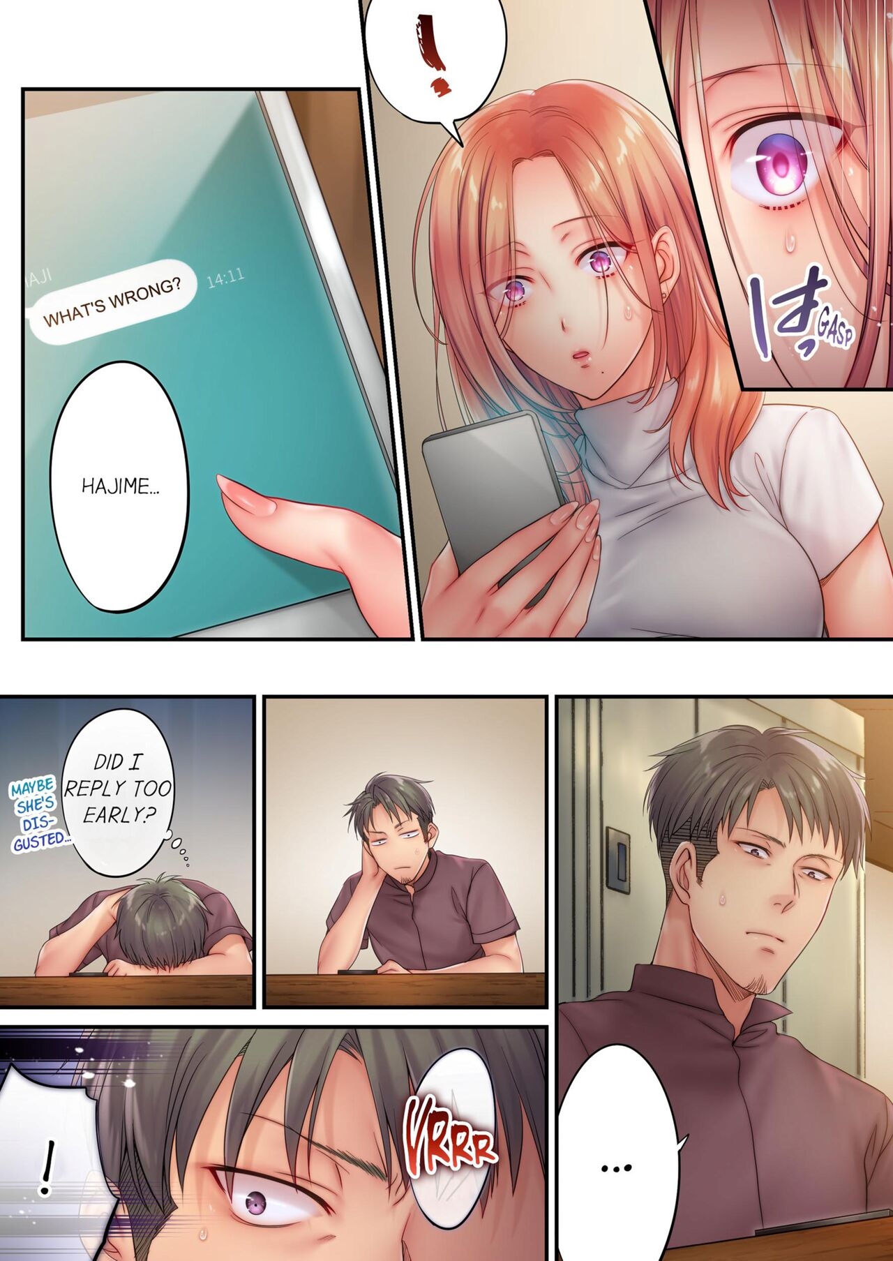 Netori Esthe de, Konya, Tsuma ga.... | I Can't Resist His Massage! Cheating in Front of My Husband's Eyes Vol. 1-4 195