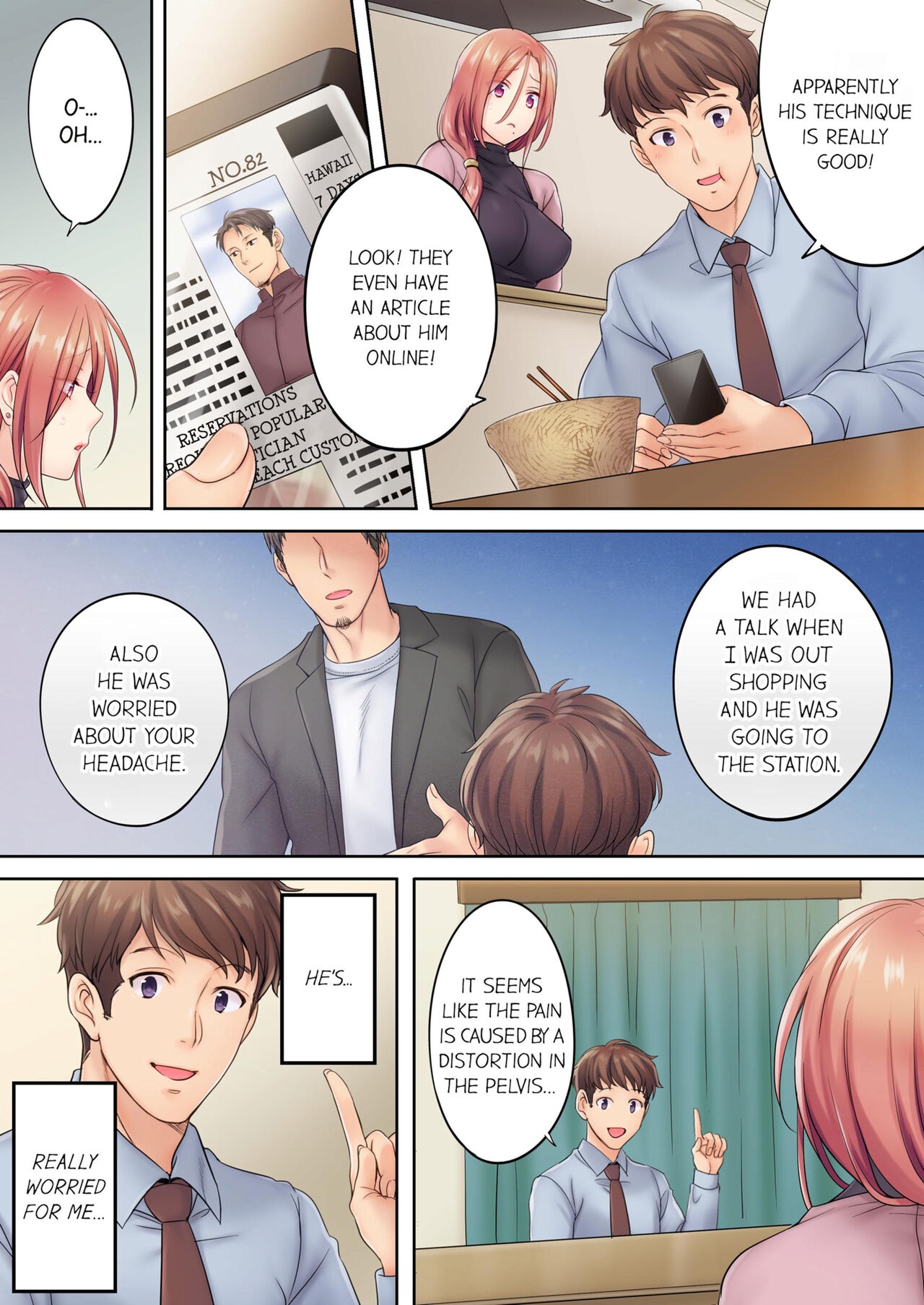 Netori Esthe de, Konya, Tsuma ga.... | I Can't Resist His Massage! Cheating in Front of My Husband's Eyes Vol. 1-4 71