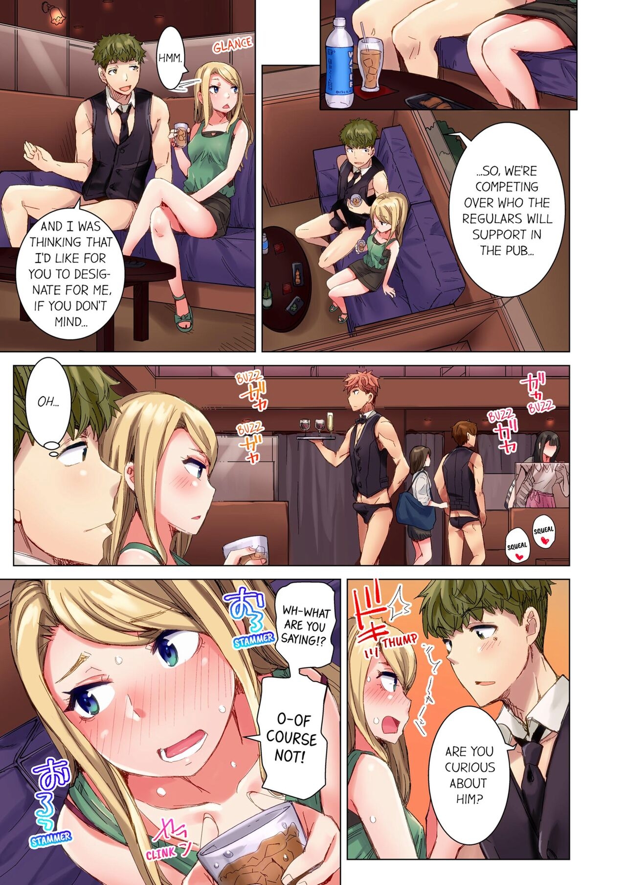 [Kira Hiroyoshi] Cin Pub! ~Anoko o Ikaseru no ga Ore no Oshigoto~ | The Dick Pub Vol. 1-4 [English] [Decensored] [Ongoing] 179