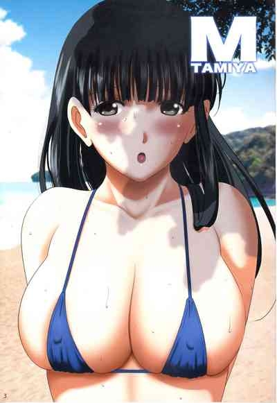 Roshutsu Otome chichi Comic "oppai kōshi wa natsu no hamabe de zenra to danshi to itazura to" 2