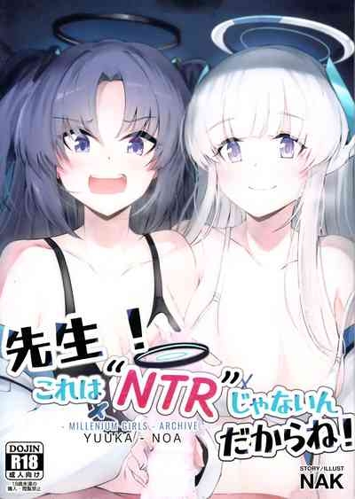 Sensei! Kore wa " NTR" Jyanain Dakara Ne! 1