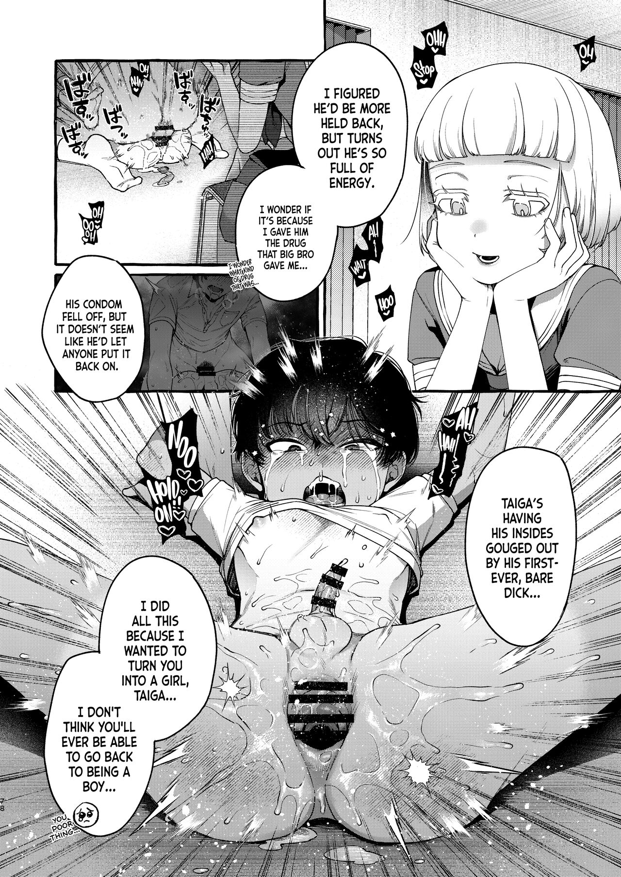 Ijimekko o Wakarasete Onnanoko ni Suru made｜Teaching the Bully a Lesson Until He Turns Into a Girl - Page 78