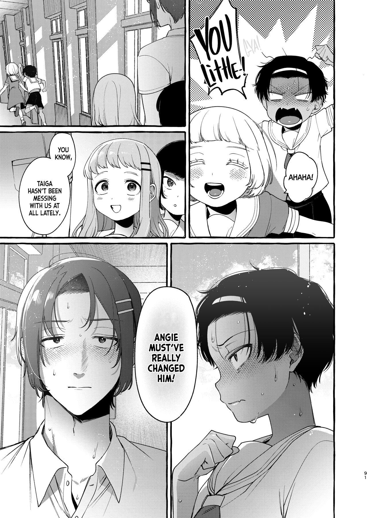 Ijimekko o Wakarasete Onnanoko ni Suru made｜Teaching the Bully a Lesson Until He Turns Into a Girl - Page 91