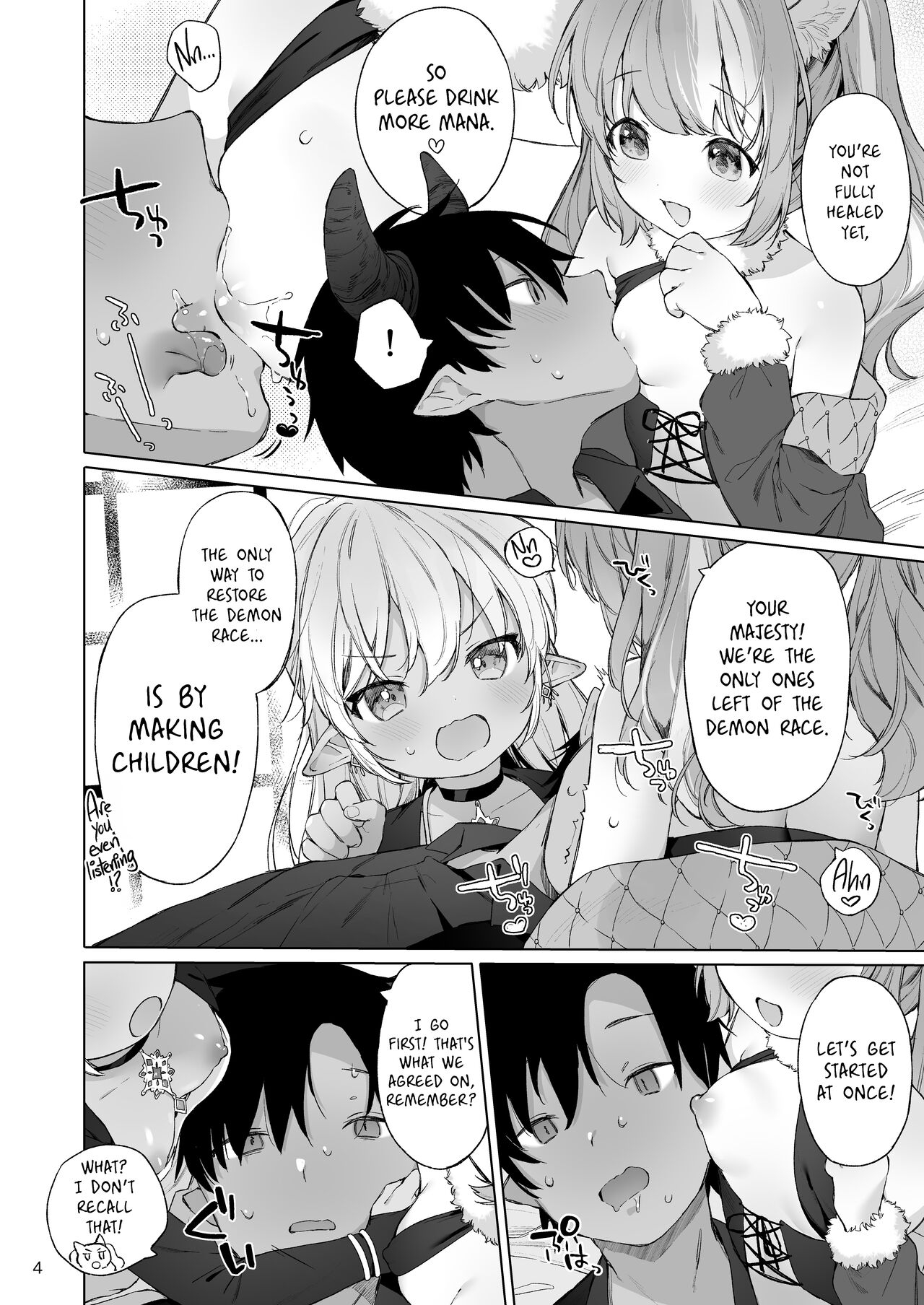 Maou-sama! Mazoku Fukkatsu ni wa Kozukuri shika Arimasen! | Your Majesty! The Only Way to Restore the Demon Race is by Making Children! 5