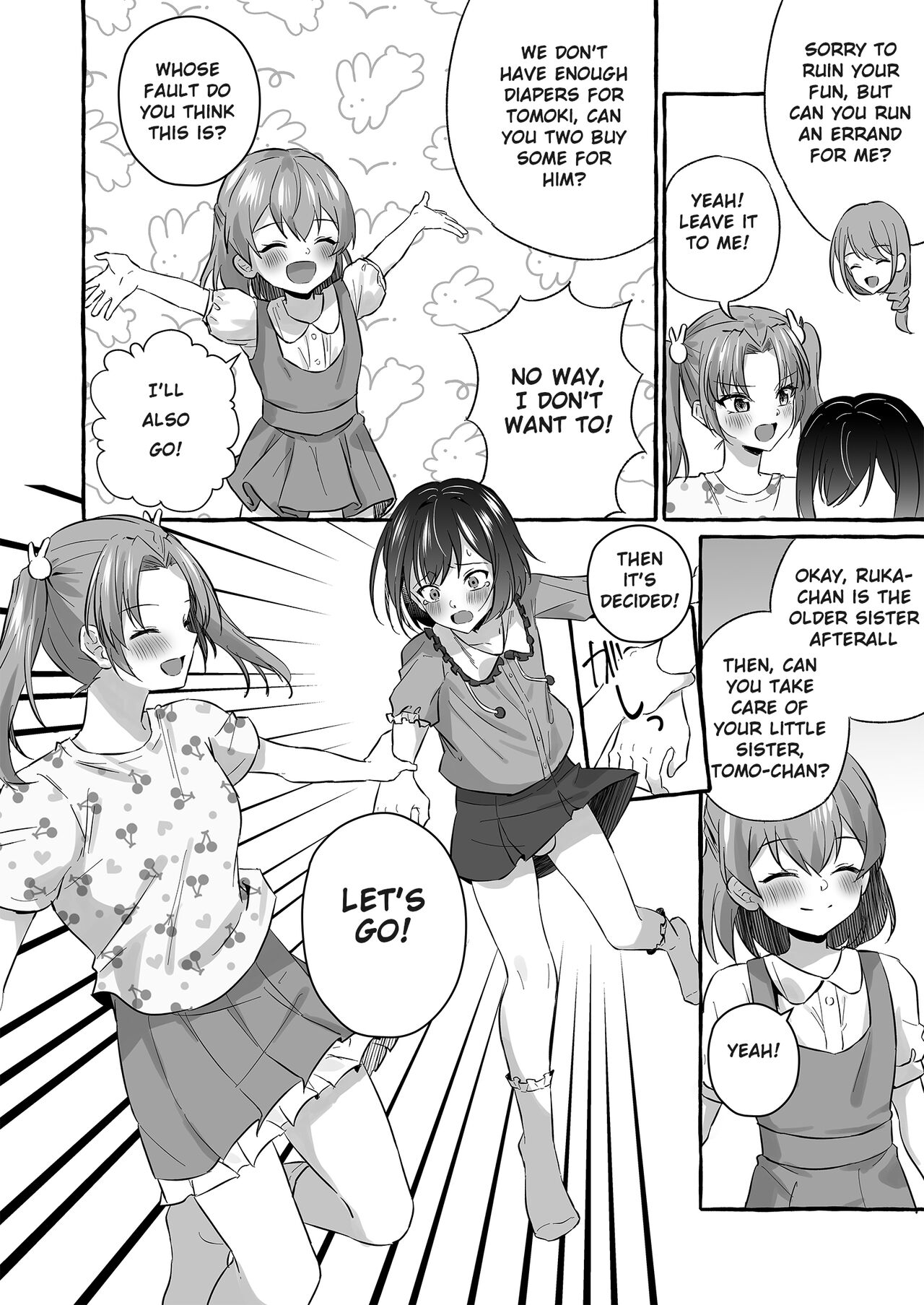 Omutsubanare Kyousou ni Maketa Oniichan, who lost the diaper competition, is now the imouto - Page 10