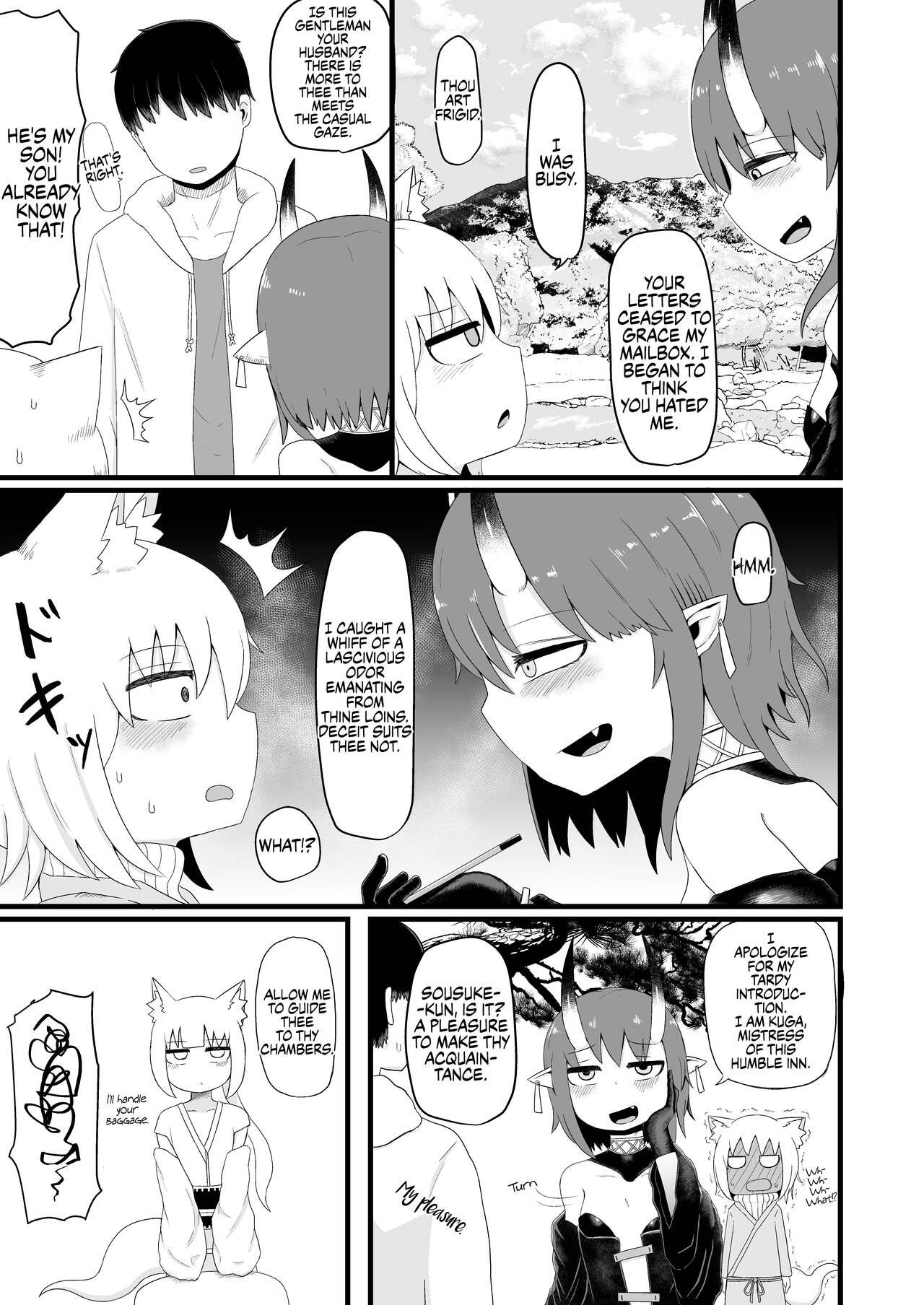 Loli Baba Okaa-san wa Oshi ni Yowai 5 | My Loli Baba Mama is Weak to my Advances 5 12