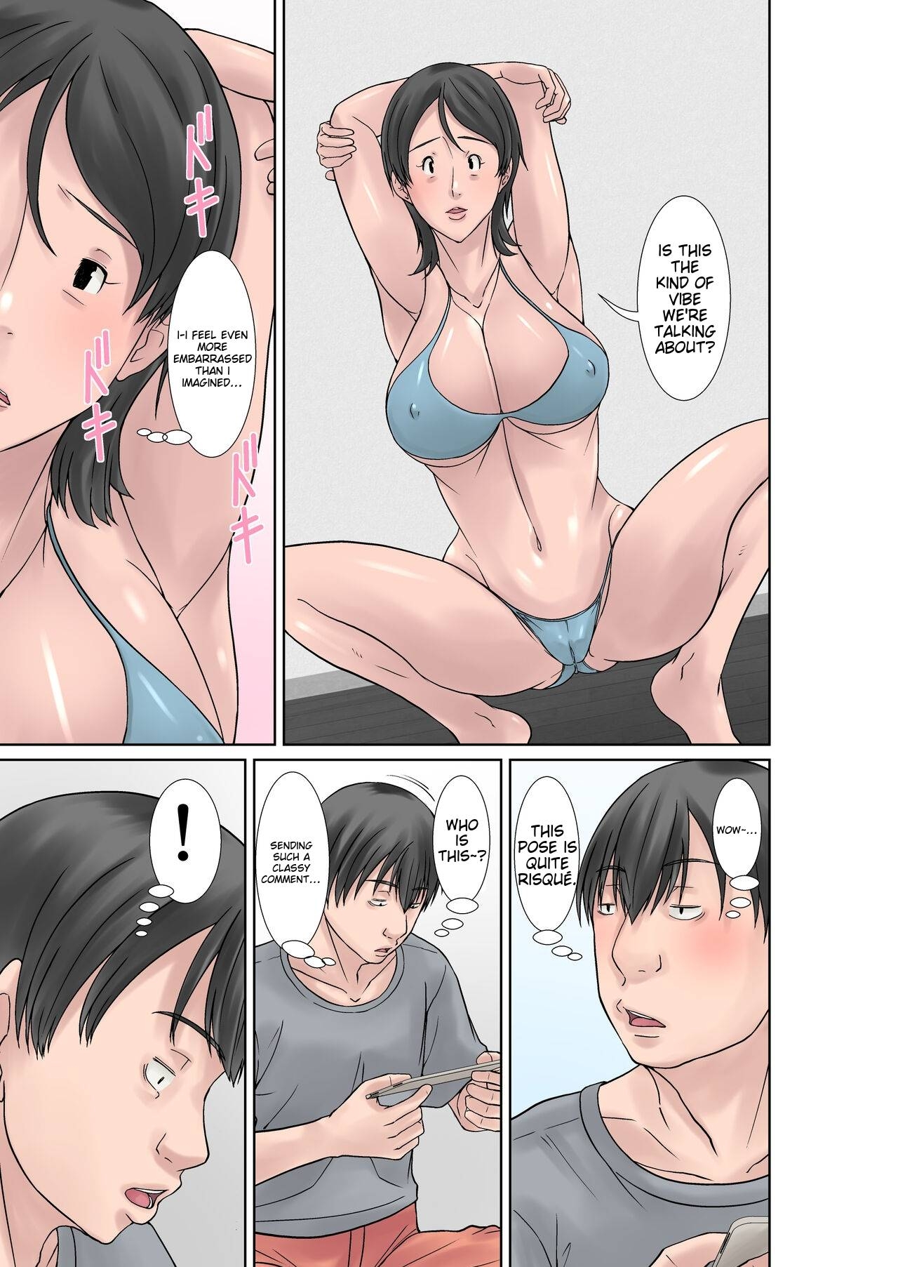 [Hoyoyodou] Kora! Anta Hahaoya o Kudoite Nani Shiyoutte Iu no! ~Katsuo Hitorigurashi Hen~ Sono 4 | Seducing My Mother [ENGLISH] (unofficial) 12