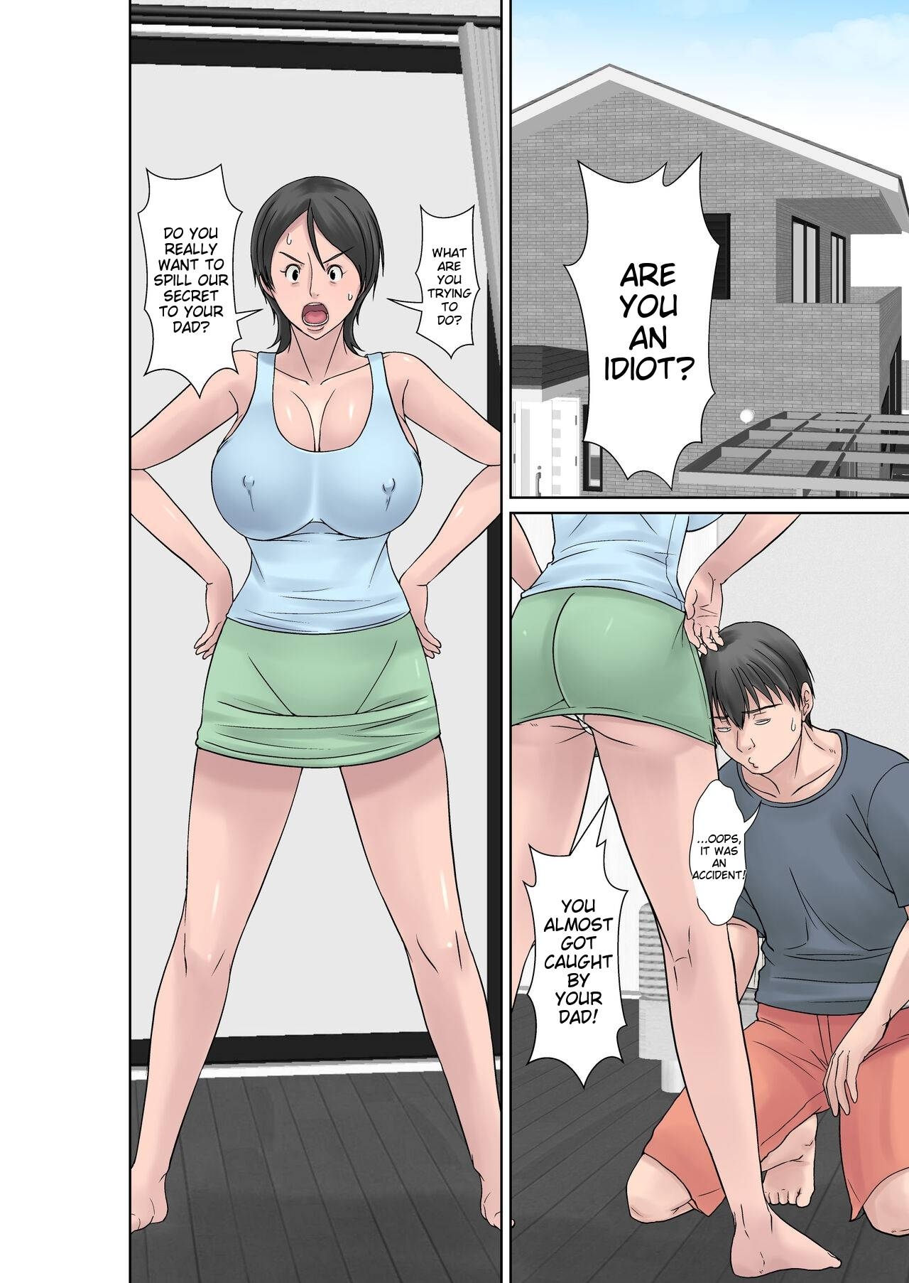 [Hoyoyodou] Kora! Anta Hahaoya o Kudoite Nani Shiyoutte Iu no! ~Katsuo Hitorigurashi Hen~ Sono 4 | Seducing My Mother [ENGLISH] (unofficial) 1