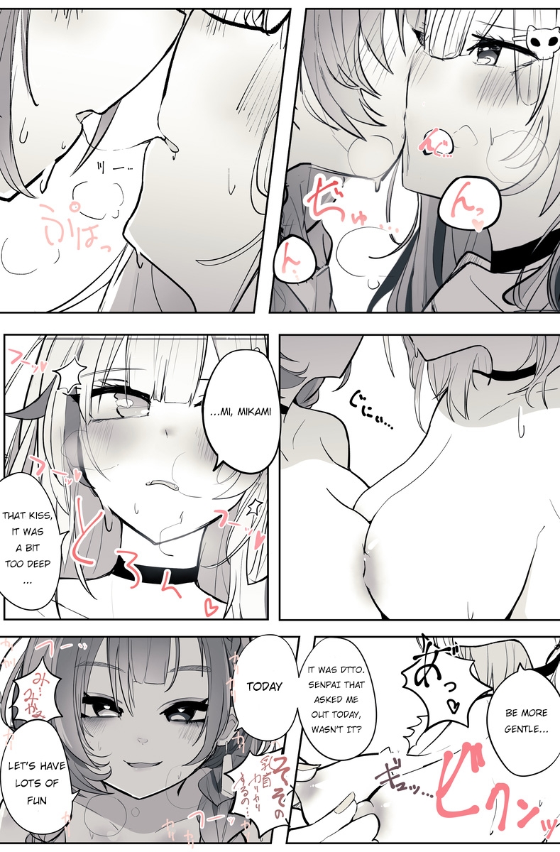 Reject Shozoku no dttosan, Yuri Ecchi Manga 1