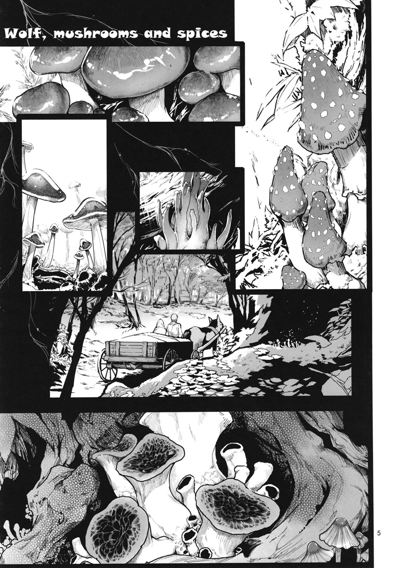 Ookami to Kinoko to Koushinryou - Wolf,mushrooms amd spices - Page 4