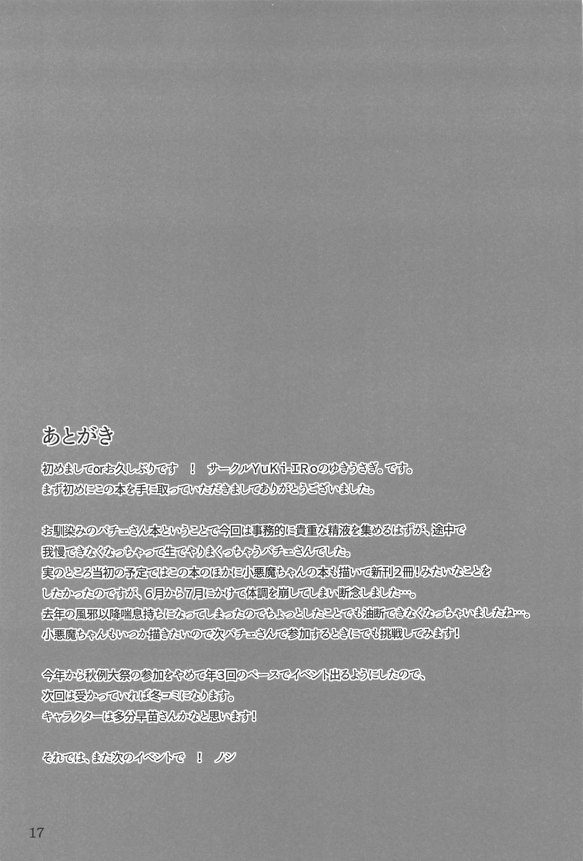 Patchouli-sama wa Koi no ga Hoshii - Page 16