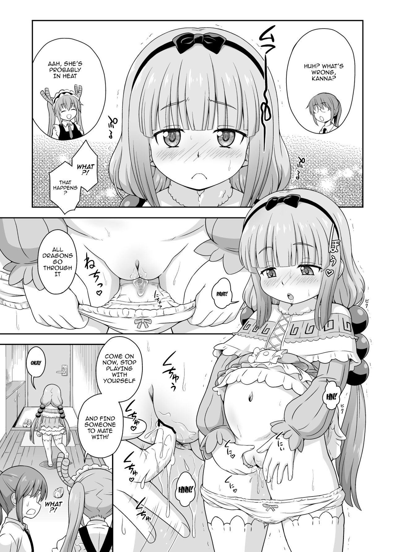 [Taikan Kyohougumi (Azusa Norihee)] Sakura-chan to Kanna-chan no Hon | Sakura-chan and Kanna-chan's Book  (Cardcaptor Sakura, Kobayashi-san-chi no Maid Dragon) [English] {Doujins.com} [Digital] 31
