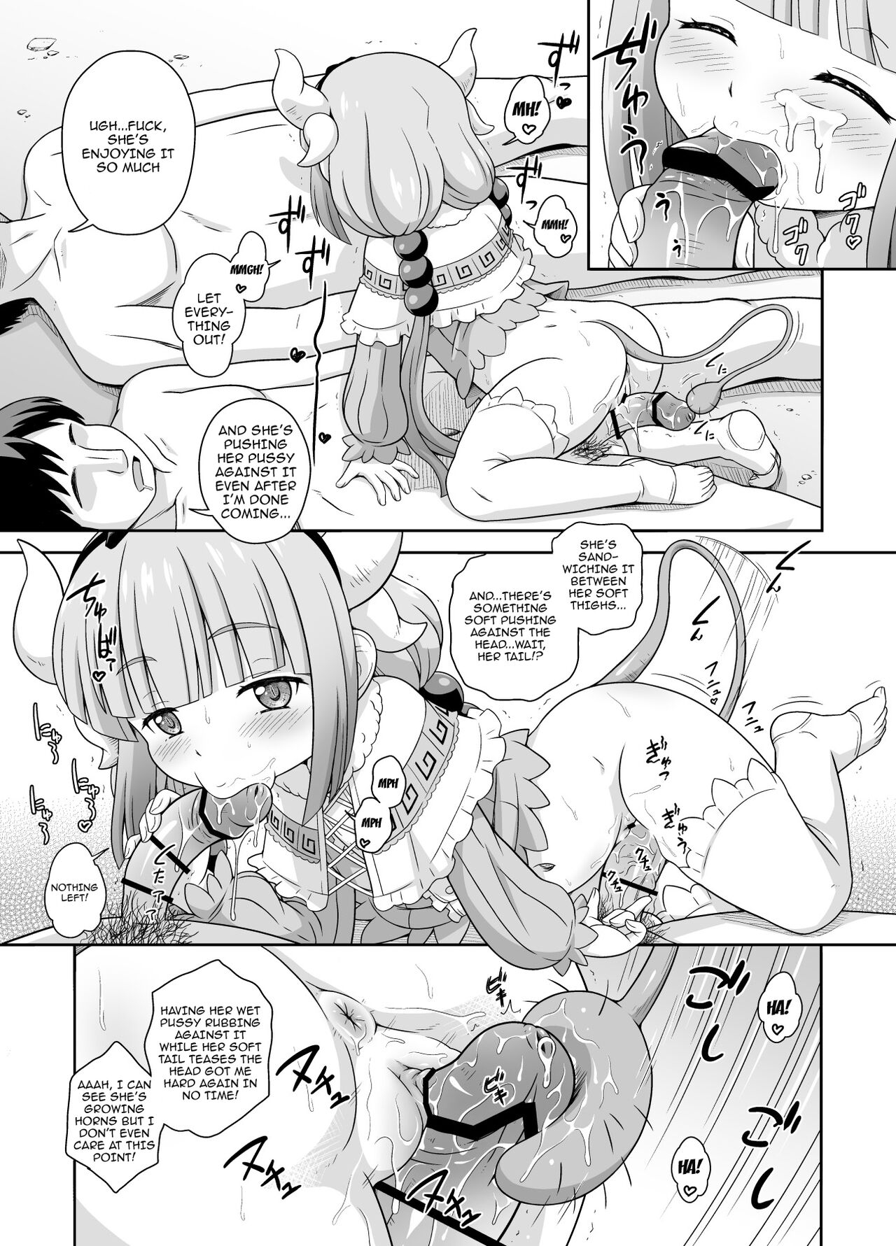 [Taikan Kyohougumi (Azusa Norihee)] Sakura-chan to Kanna-chan no Hon | Sakura-chan and Kanna-chan's Book  (Cardcaptor Sakura, Kobayashi-san-chi no Maid Dragon) [English] {Doujins.com} [Digital] 35
