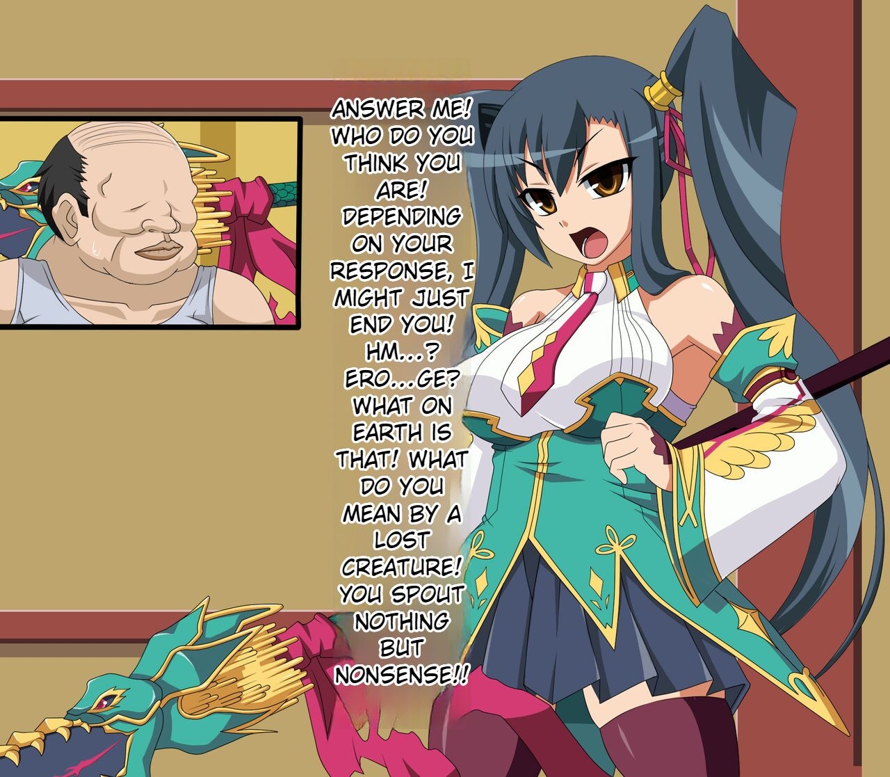 [HINJYAKU] The Poor Girl Had Somehow Been Transformed Into A Dick Hole For A Disgusting Pig! The End of Takagi Takeshi (New Koihime Musou) MTL (English) 11