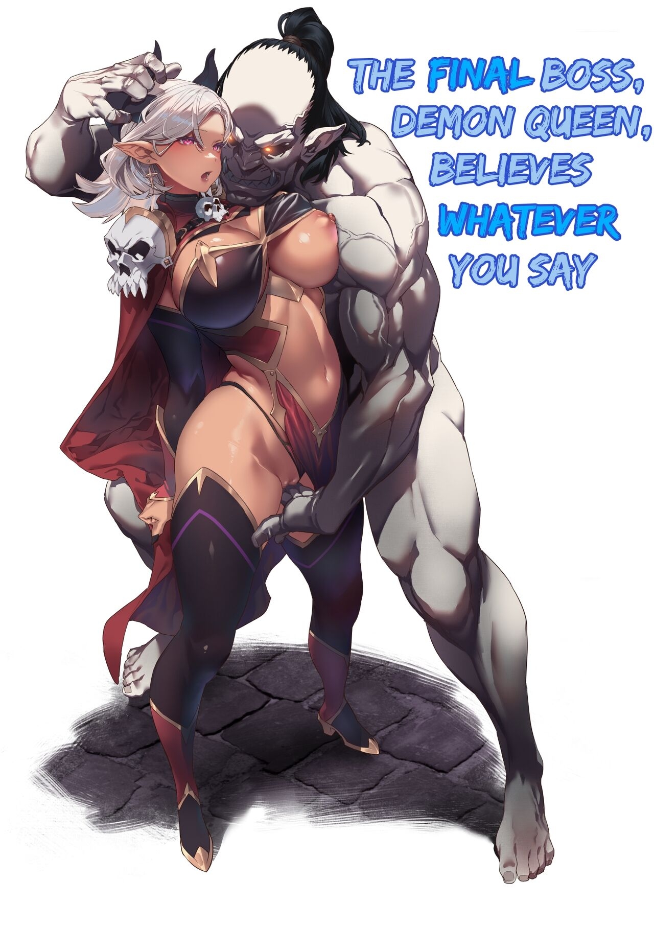 [alansmithee] 何を言っても信じちゃうラスボス魔王さま [英訳] - Hentaiaz.com - 1