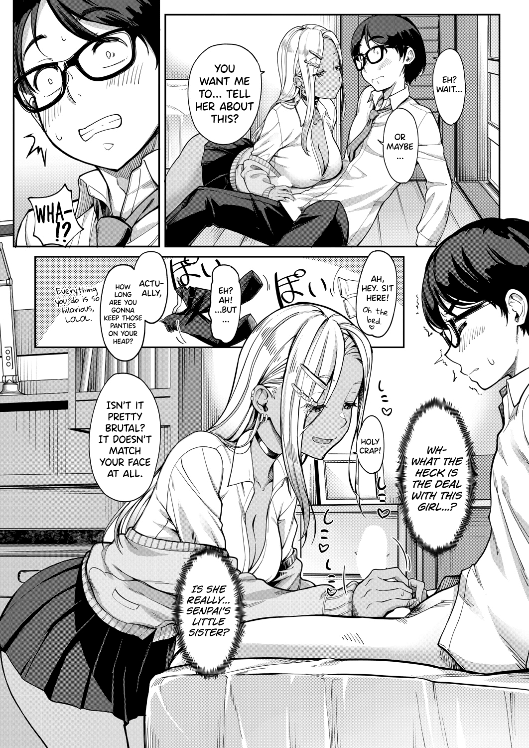 Kanojo no Imouto w Nikushoku kei Gyaru - Page 11