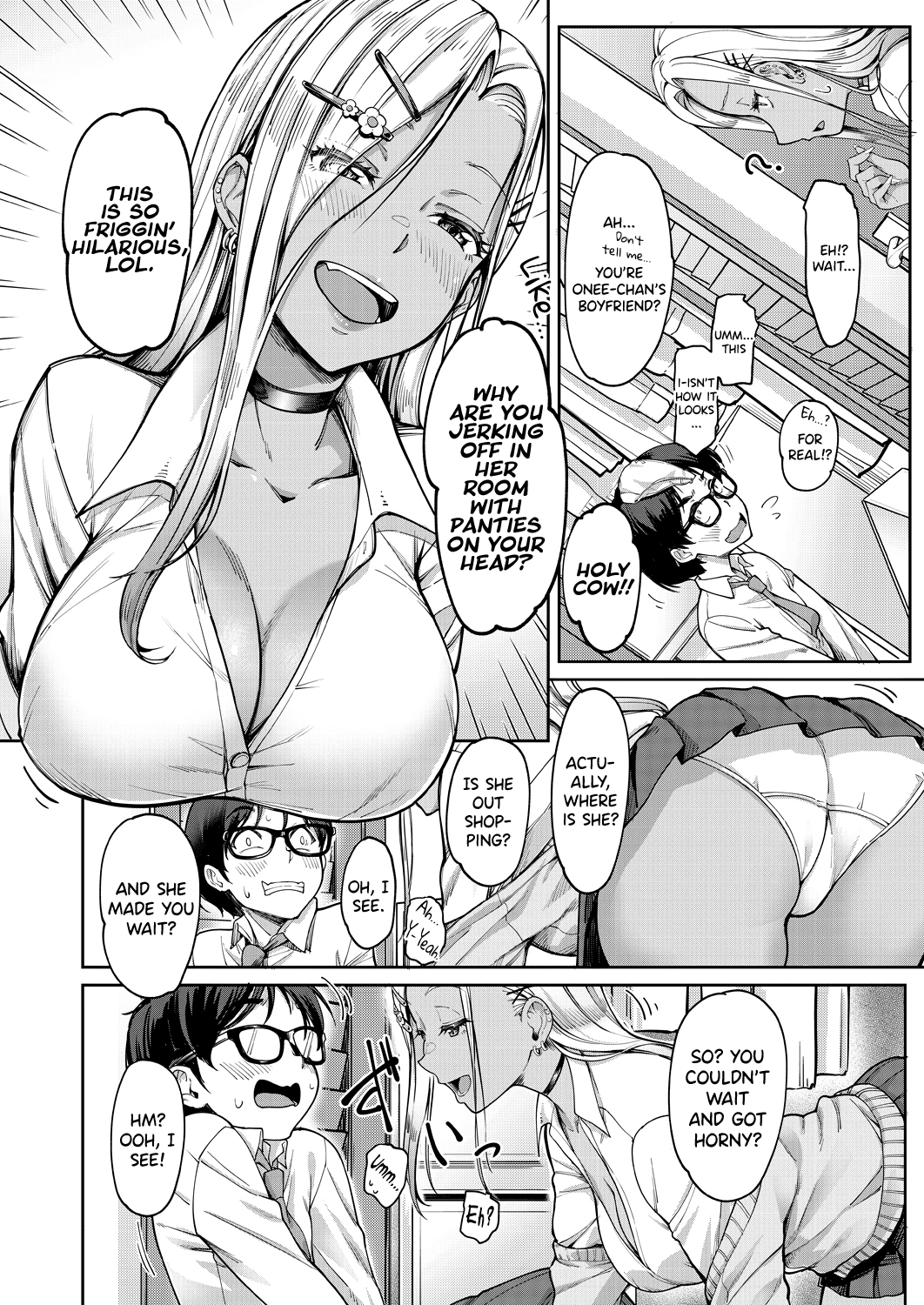 Kanojo no Imouto w Nikushoku kei Gyaru 7