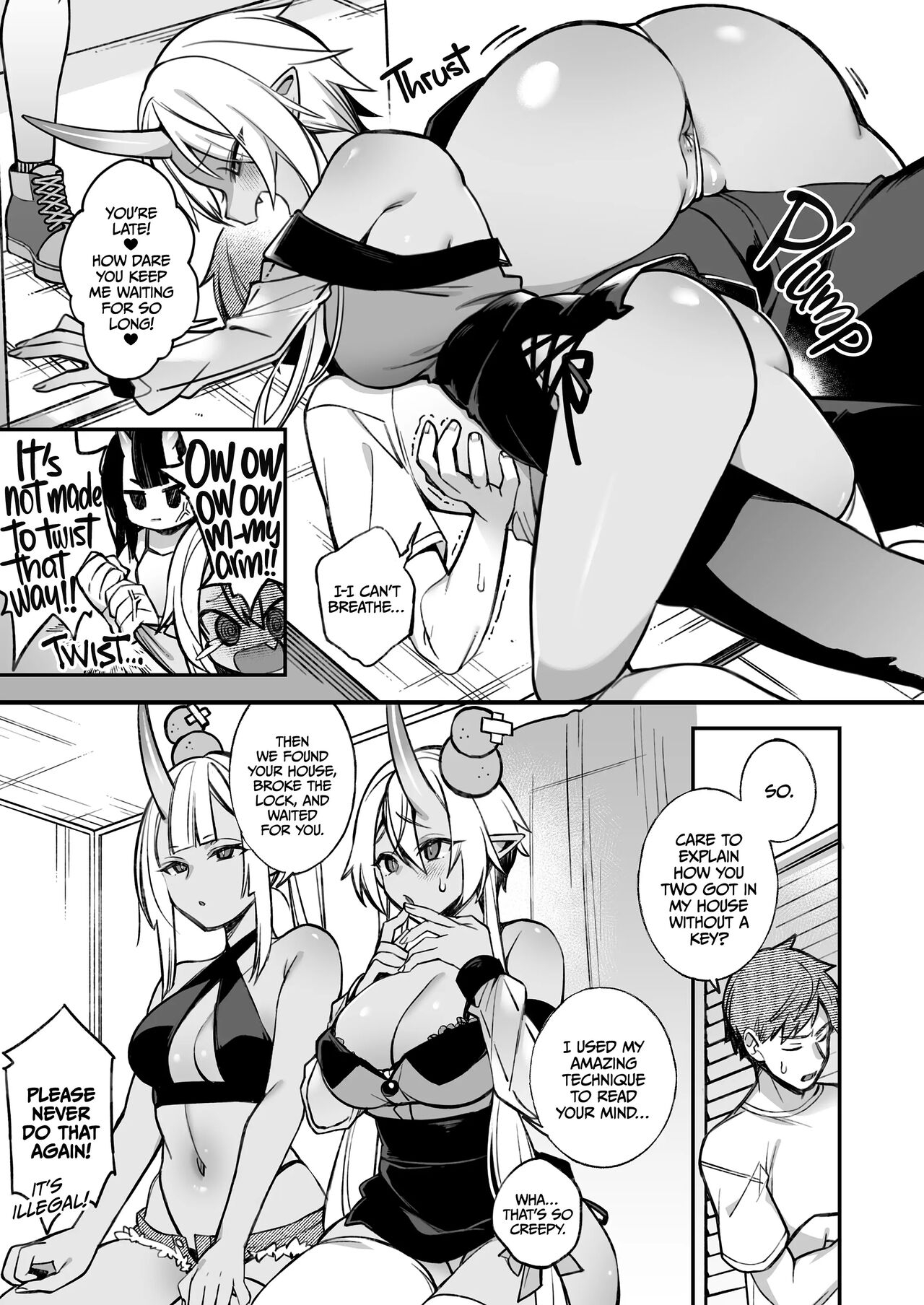 Mating with oni full story 160