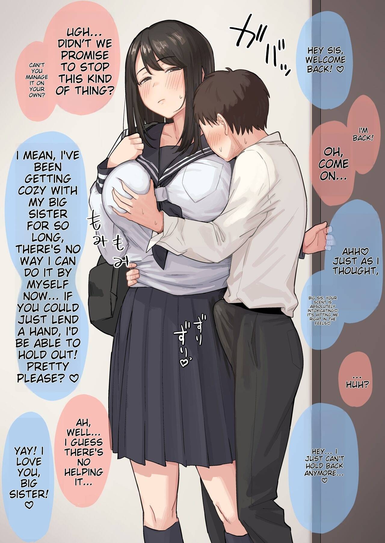 A story about an older sister who can't refuse her Brother's requests because he has a strong sexual desire [English] [ 0