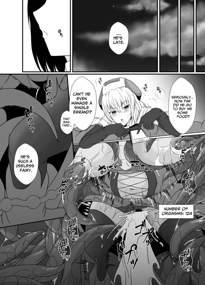 Mesugaki Mahou Shoujo wa Daikkirai na Zako Youma ni Karada o Torikomareta node Kankaku Shadan no Mahou o Tsukatte Asa made Taeru | Magical Girl Caught By A Loathsome Monster Uses Sens... 32