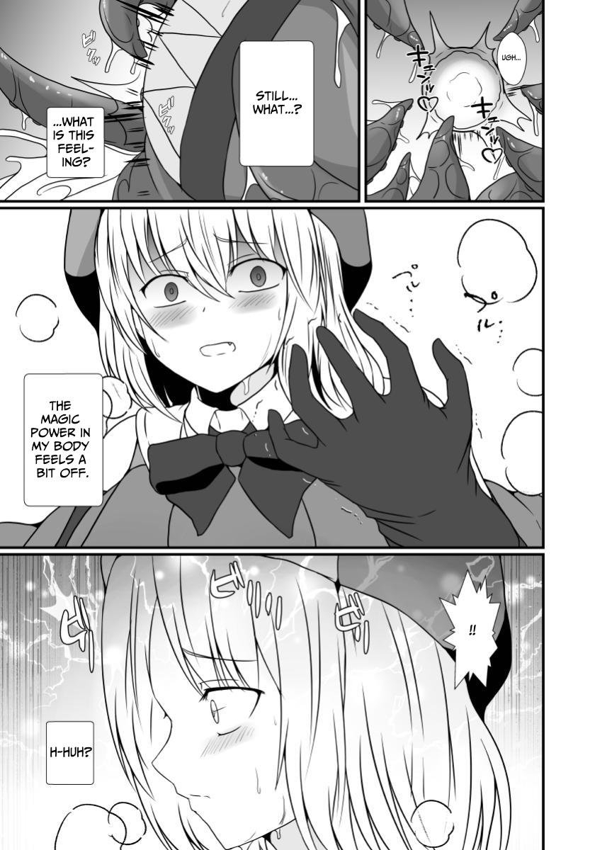 Mesugaki Mahou Shoujo wa Daikkirai na Zako Youma ni Karada o Torikomareta node Kankaku Shadan no Mahou o Tsukatte Asa made Taeru | Magical Girl Caught By A Loathsome Monster Uses Sens... 33