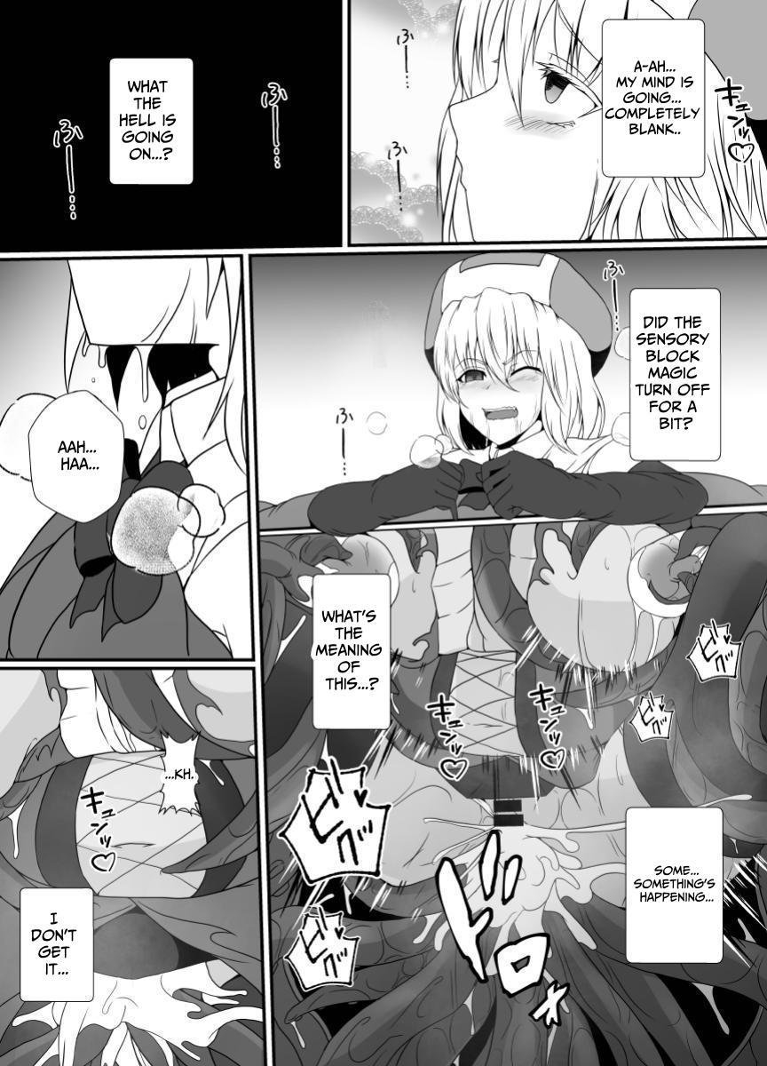 Mesugaki Mahou Shoujo wa Daikkirai na Zako Youma ni Karada o Torikomareta node Kankaku Shadan no Mahou o Tsukatte Asa made Taeru | Magical Girl Caught By A Loathsome Monster Uses Sens... 35