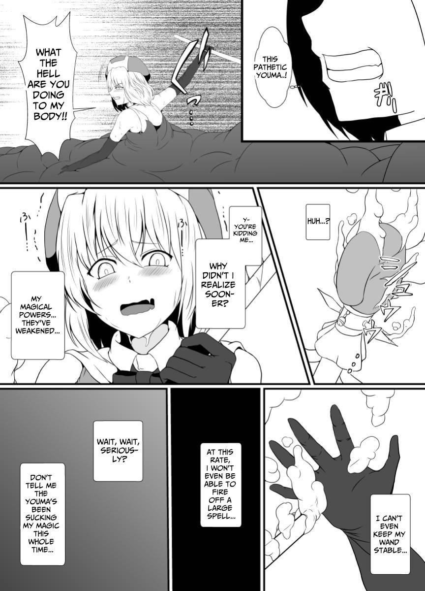 Mesugaki Mahou Shoujo wa Daikkirai na Zako Youma ni Karada o Torikomareta node Kankaku Shadan no Mahou o Tsukatte Asa made Taeru | Magical Girl Caught By A Loathsome Monster Uses Sens... 36