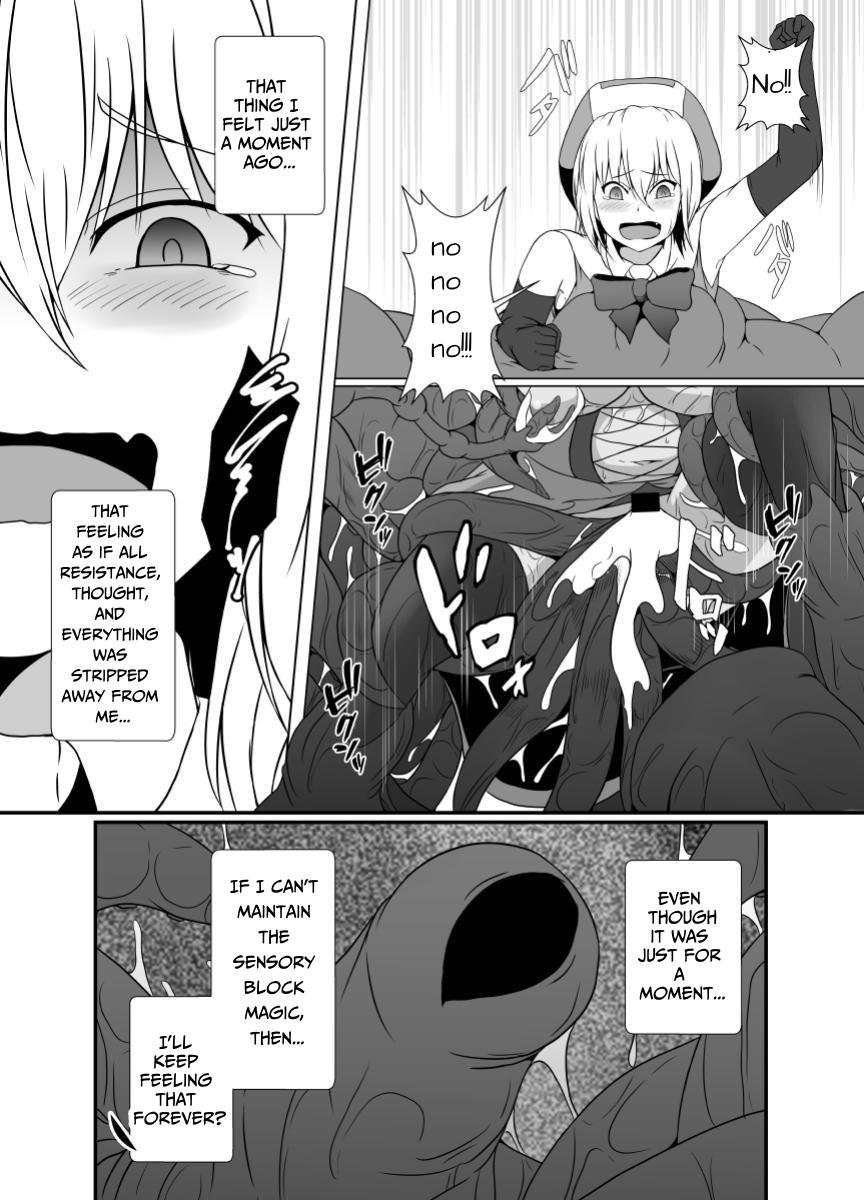 Mesugaki Mahou Shoujo wa Daikkirai na Zako Youma ni Karada o Torikomareta node Kankaku Shadan no Mahou o Tsukatte Asa made Taeru | Magical Girl Caught By A Loathsome Monster Uses Sens... 38