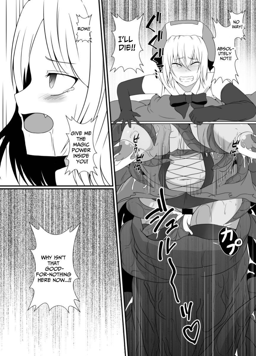 Mesugaki Mahou Shoujo wa Daikkirai na Zako Youma ni Karada o Torikomareta node Kankaku Shadan no Mahou o Tsukatte Asa made Taeru | Magical Girl Caught By A Loathsome Monster Uses Sens... 39