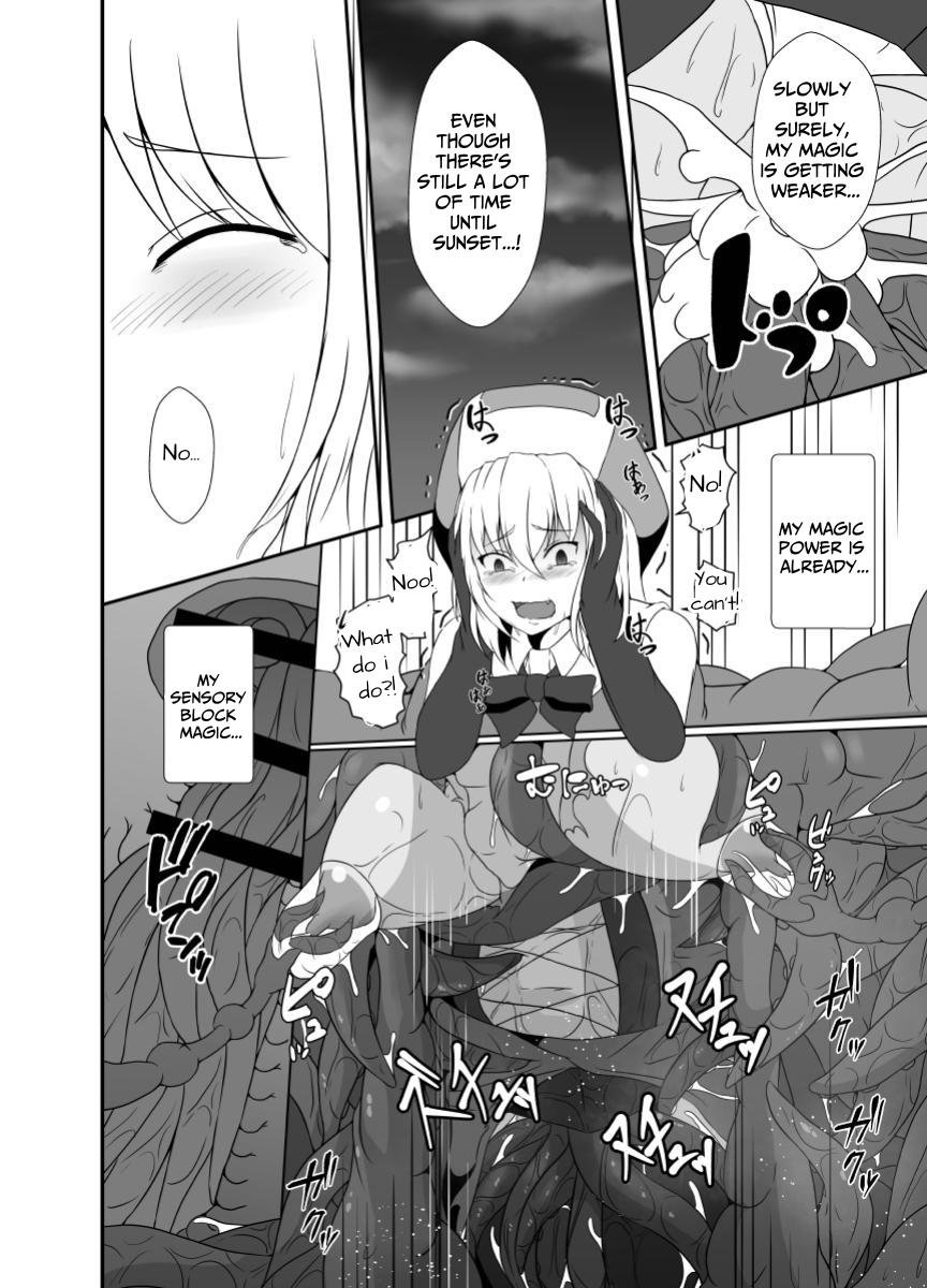 Mesugaki Mahou Shoujo wa Daikkirai na Zako Youma ni Karada o Torikomareta node Kankaku Shadan no Mahou o Tsukatte Asa made Taeru | Magical Girl Caught By A Loathsome Monster Uses Sens... 40