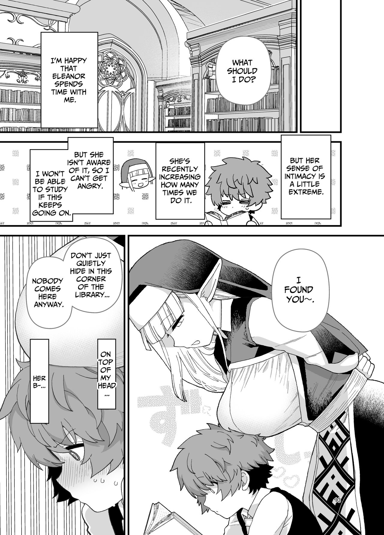 Elf Gakuen no Yuutousei - Honor student of Elf Academy - Page 14