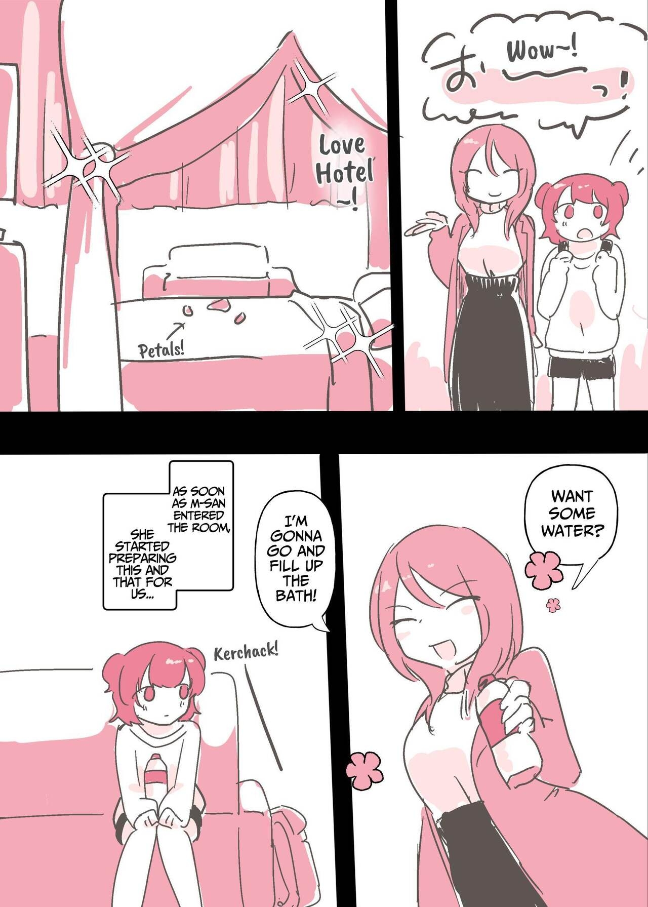Psycho Les Senpai ga 1000-bon Ureta Kinen ni Les Fuuzoku ni Itte Kimashita Repo | Psycho Lesbian Senpai Sold 1000 Copies Memorial Lesbian Brothel Experience Report 16