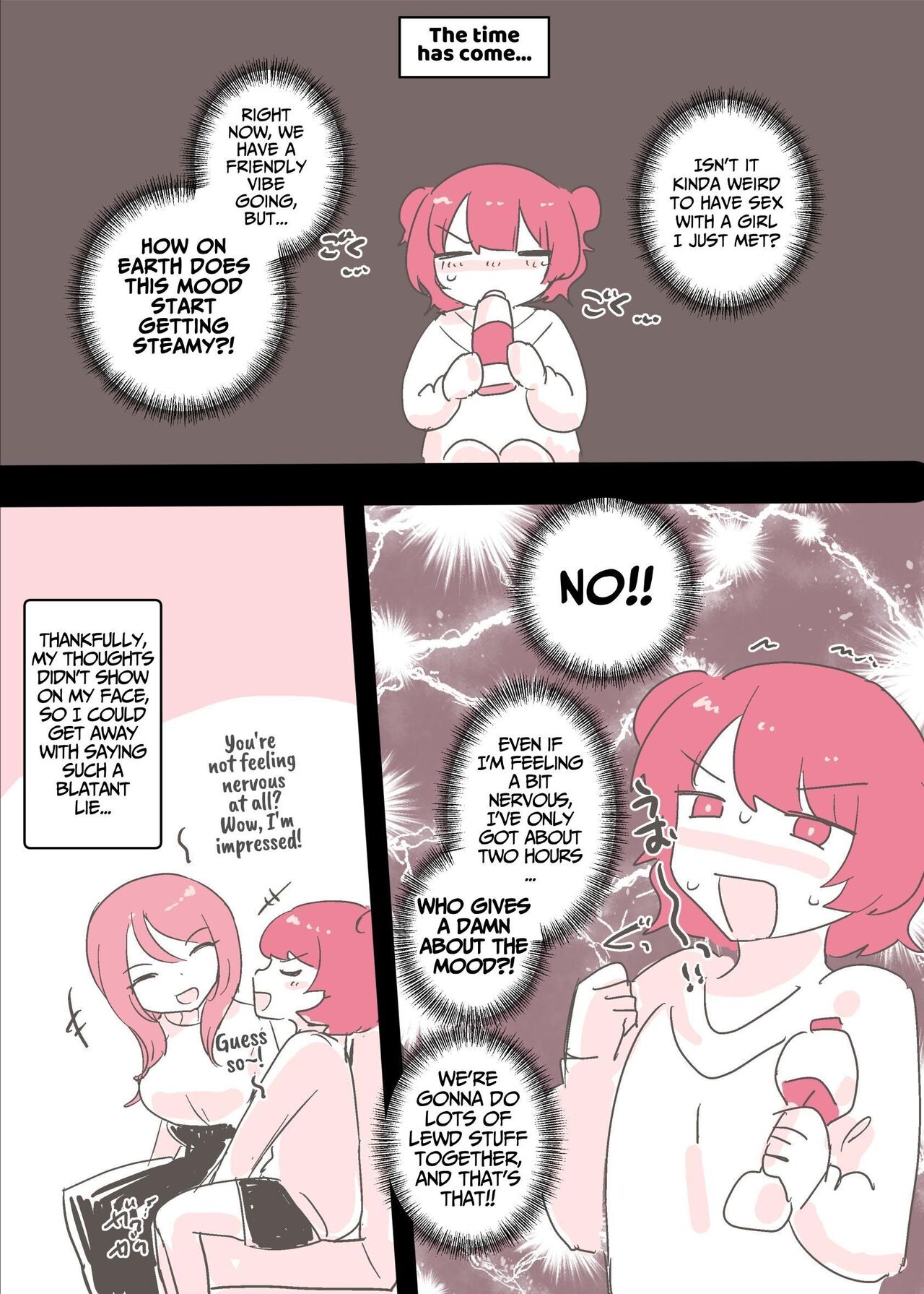 Psycho Les Senpai ga 1000-bon Ureta Kinen ni Les Fuuzoku ni Itte Kimashita Repo | Psycho Lesbian Senpai Sold 1000 Copies Memorial Lesbian Brothel Experience Report 17
