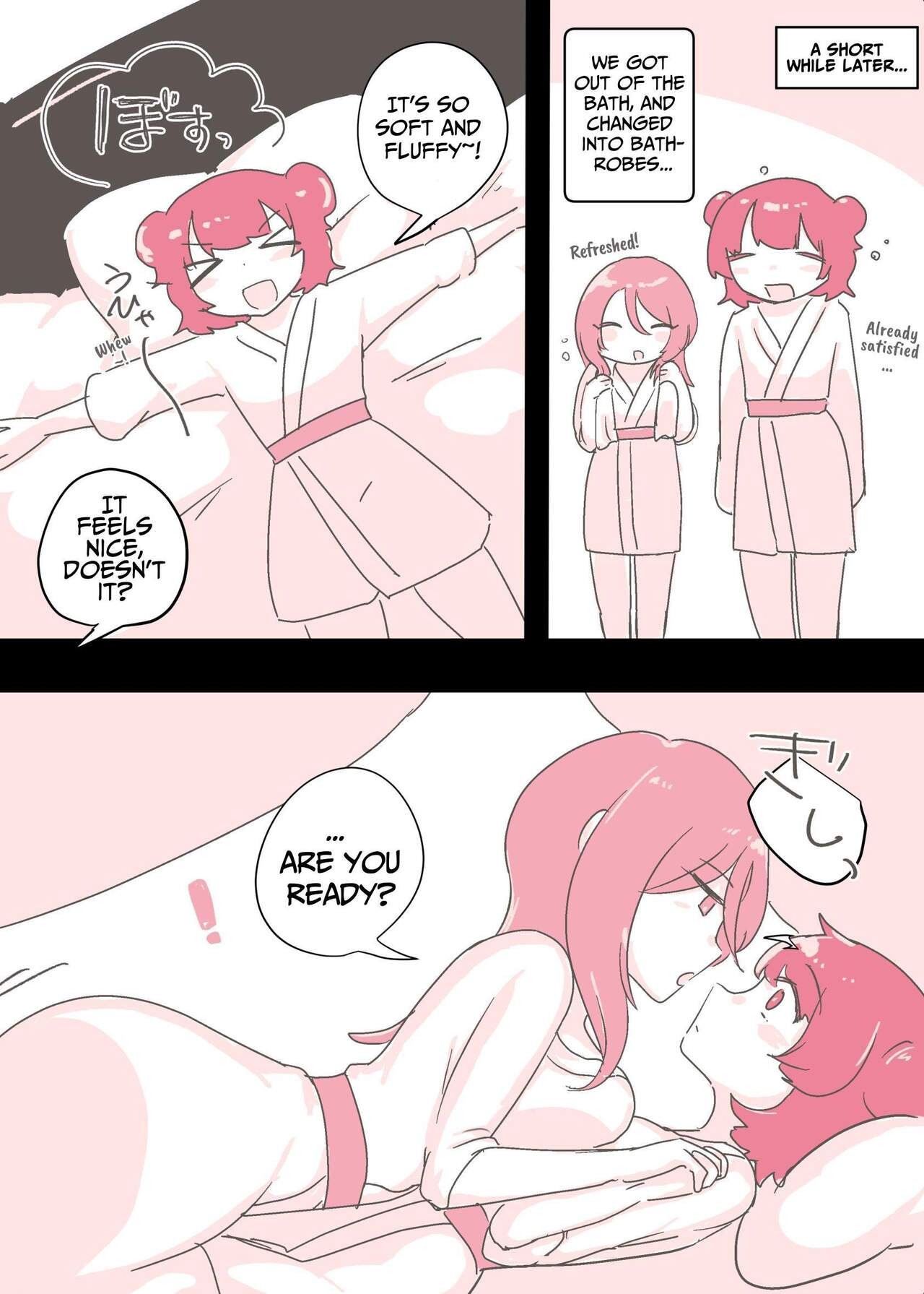 Psycho Les Senpai ga 1000-bon Ureta Kinen ni Les Fuuzoku ni Itte Kimashita Repo | Psycho Lesbian Senpai Sold 1000 Copies Memorial Lesbian Brothel Experience Report 24