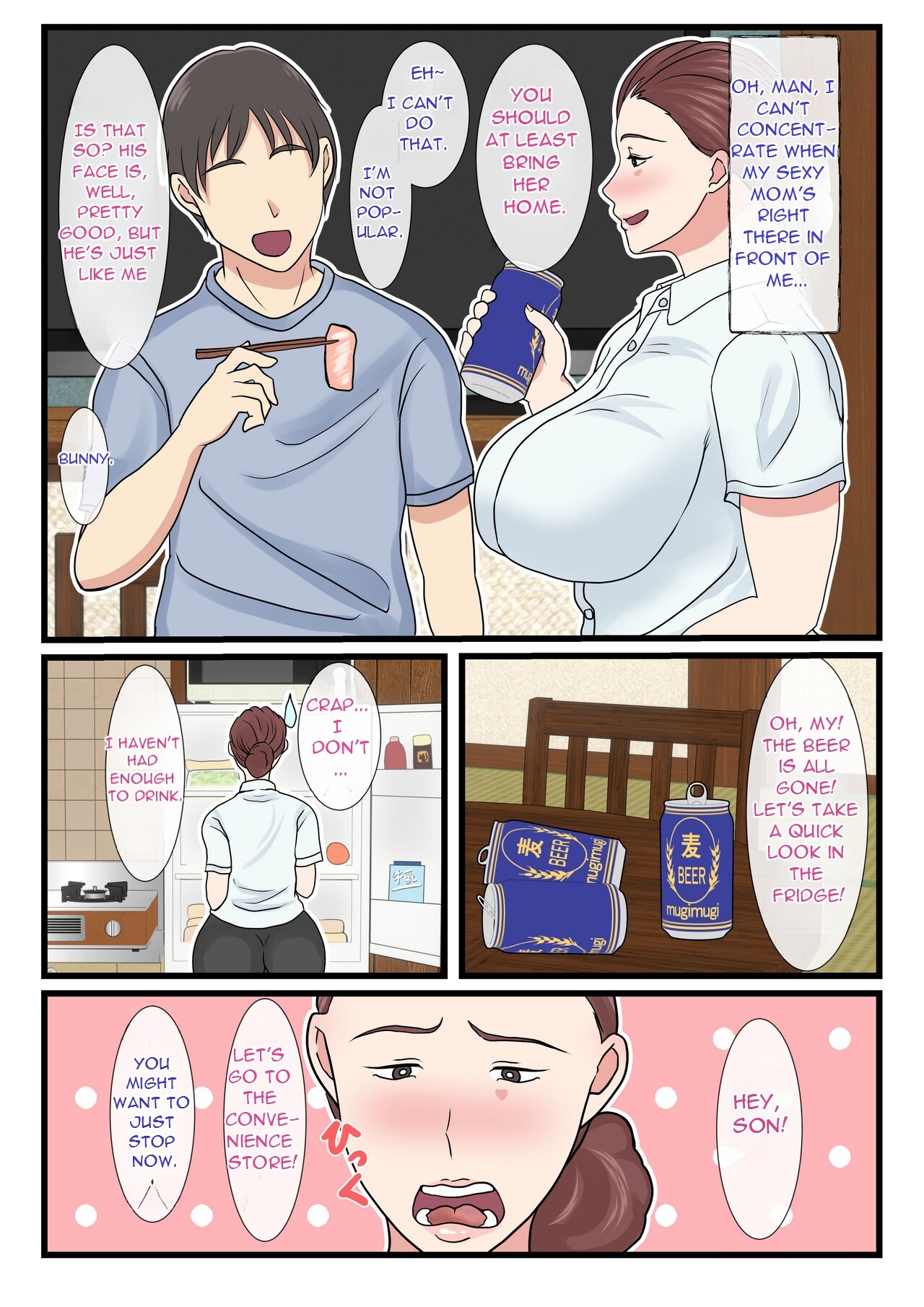 Yotta Okaasan ha Totemo Kawaii - My Drunk Mom is so Cute - Page 5