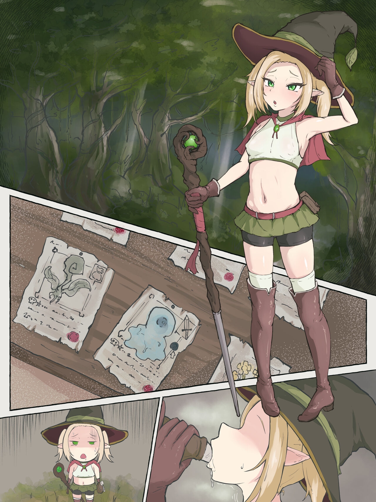 Boukensha Elf-chan Kimo Slime to Koubi 44