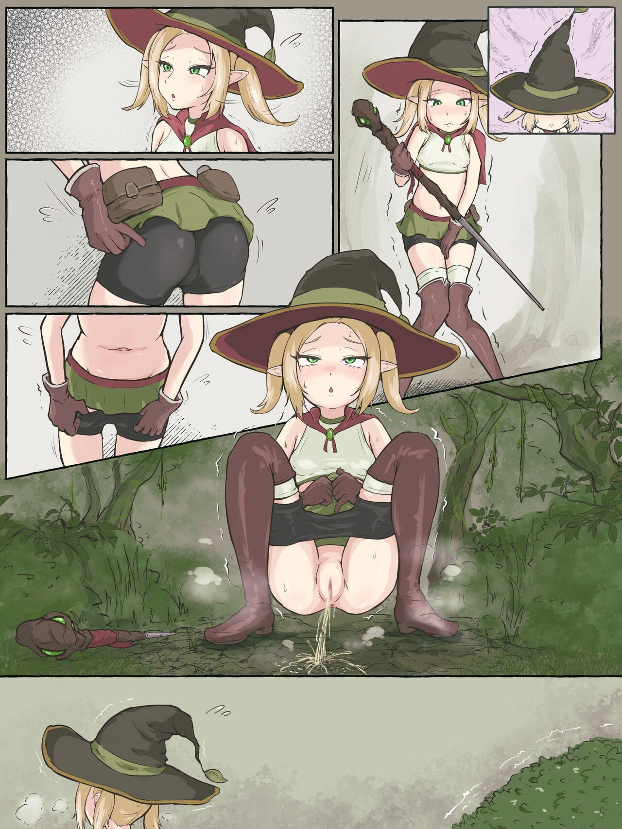 Boukensha Elf-chan Kimo Slime to Koubi 46