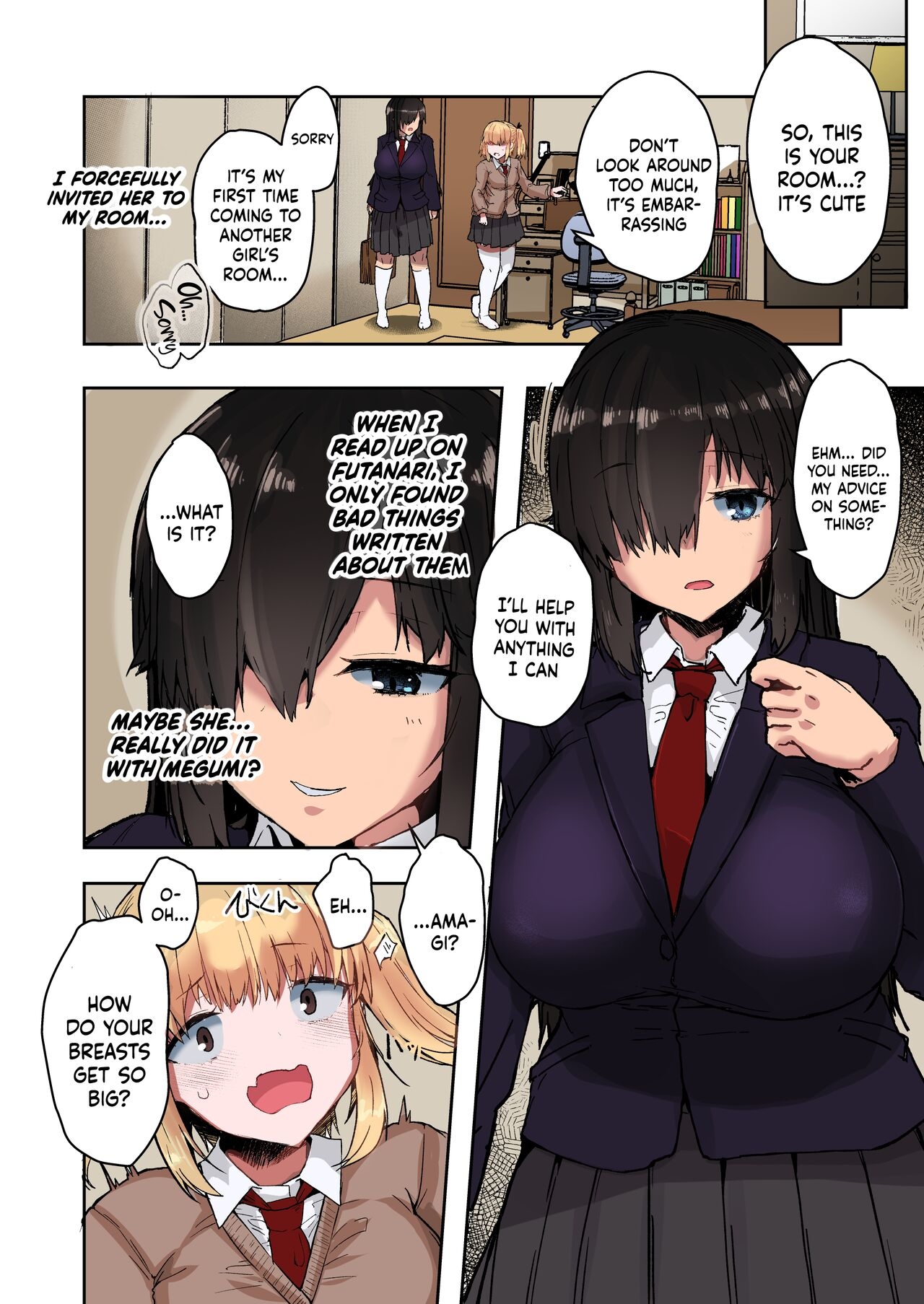 [Contamination (eigetu)] Futa Musume ni Itazura Shicha Ikemasen -Amagi Risa Hen- | Don't Mess With Futa Girls -Amagi Risa Chapter- [English] [Doujins.com] [Colorized] [Decensored] [Digital] 6