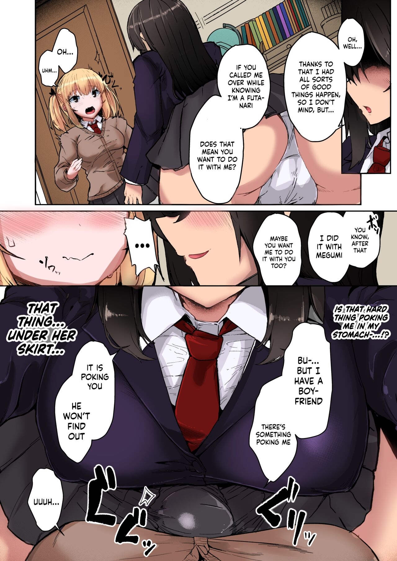 [Contamination (eigetu)] Futa Musume ni Itazura Shicha Ikemasen -Amagi Risa Hen- | Don't Mess With Futa Girls -Amagi Risa Chapter- [English] [Doujins.com] [Colorized] [Decensored] [Digital] 8