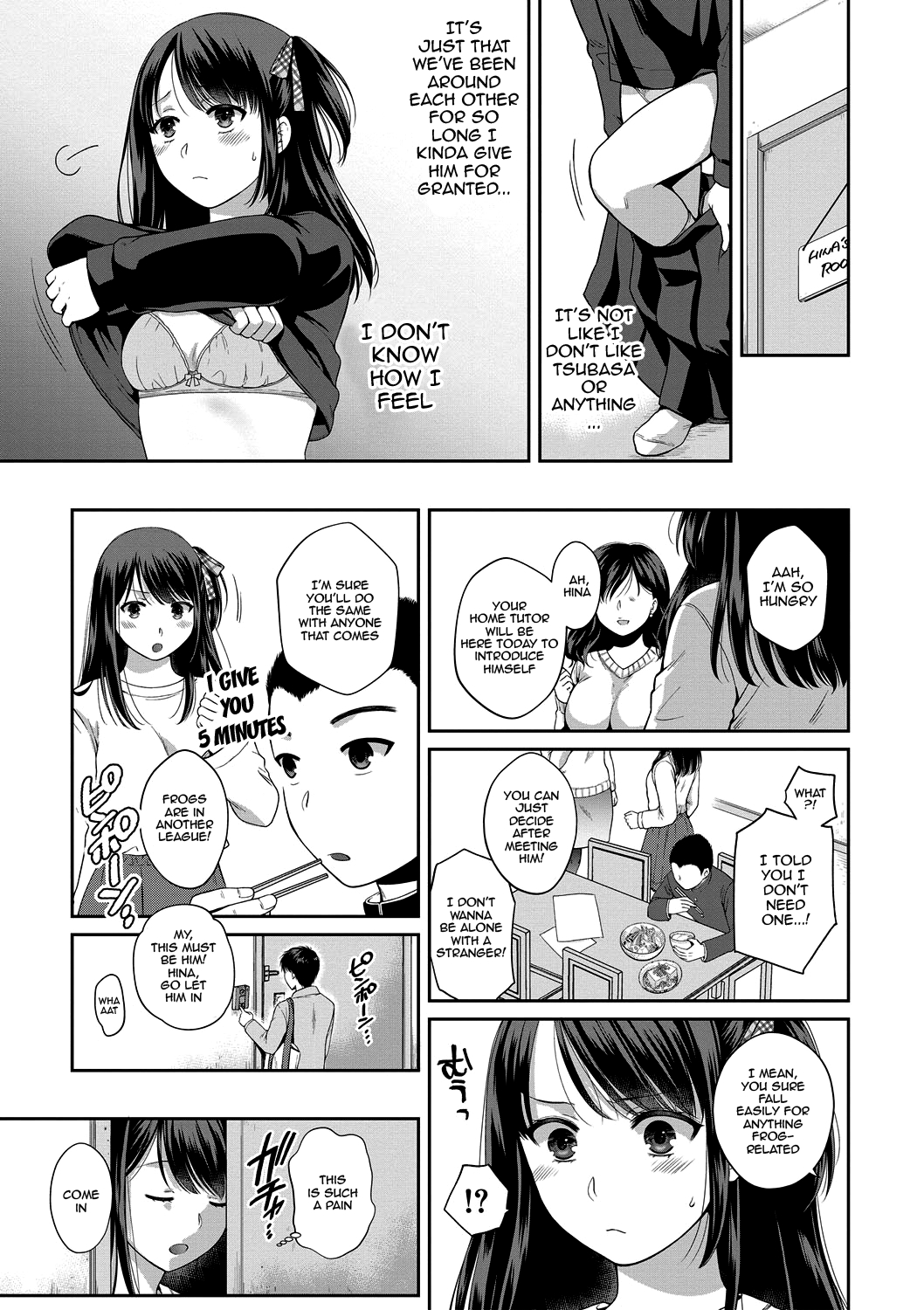 [Harusawa] Nisemono Kazoku - Gifu ni Ochite Iku Musume | Daughter Falling Into Stepfather Ch.1-4 [English] {Doujins.com} [Digital] 81