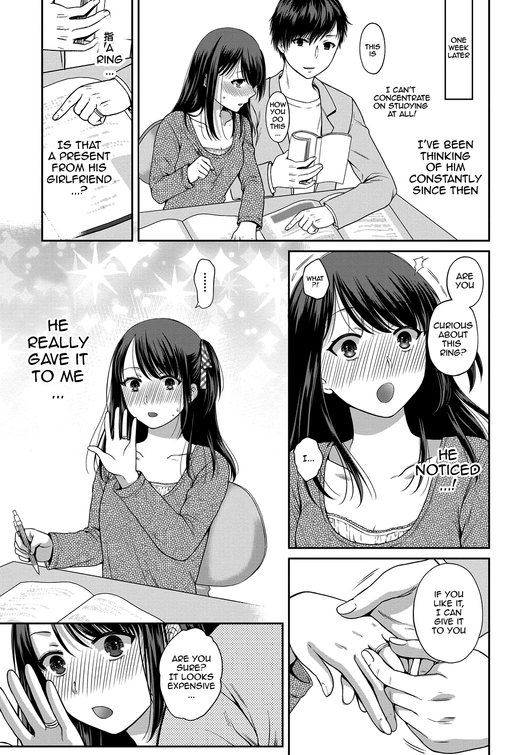 [Harusawa] Nisemono Kazoku - Gifu ni Ochite Iku Musume | Daughter Falling Into Stepfather Ch.1-4 [English] {Doujins.com} [Digital] 85