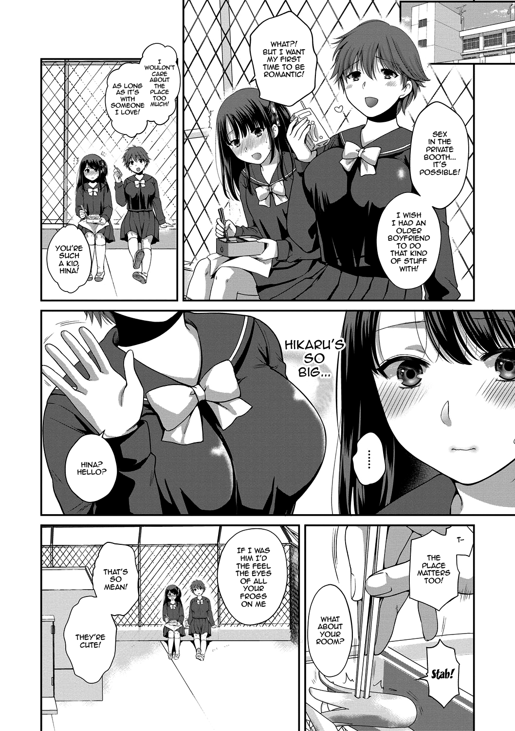 [Harusawa] Nisemono Kazoku - Gifu ni Ochite Iku Musume | Daughter Falling Into Stepfather Ch.1-4 [English] {Doujins.com} [Digital] 92